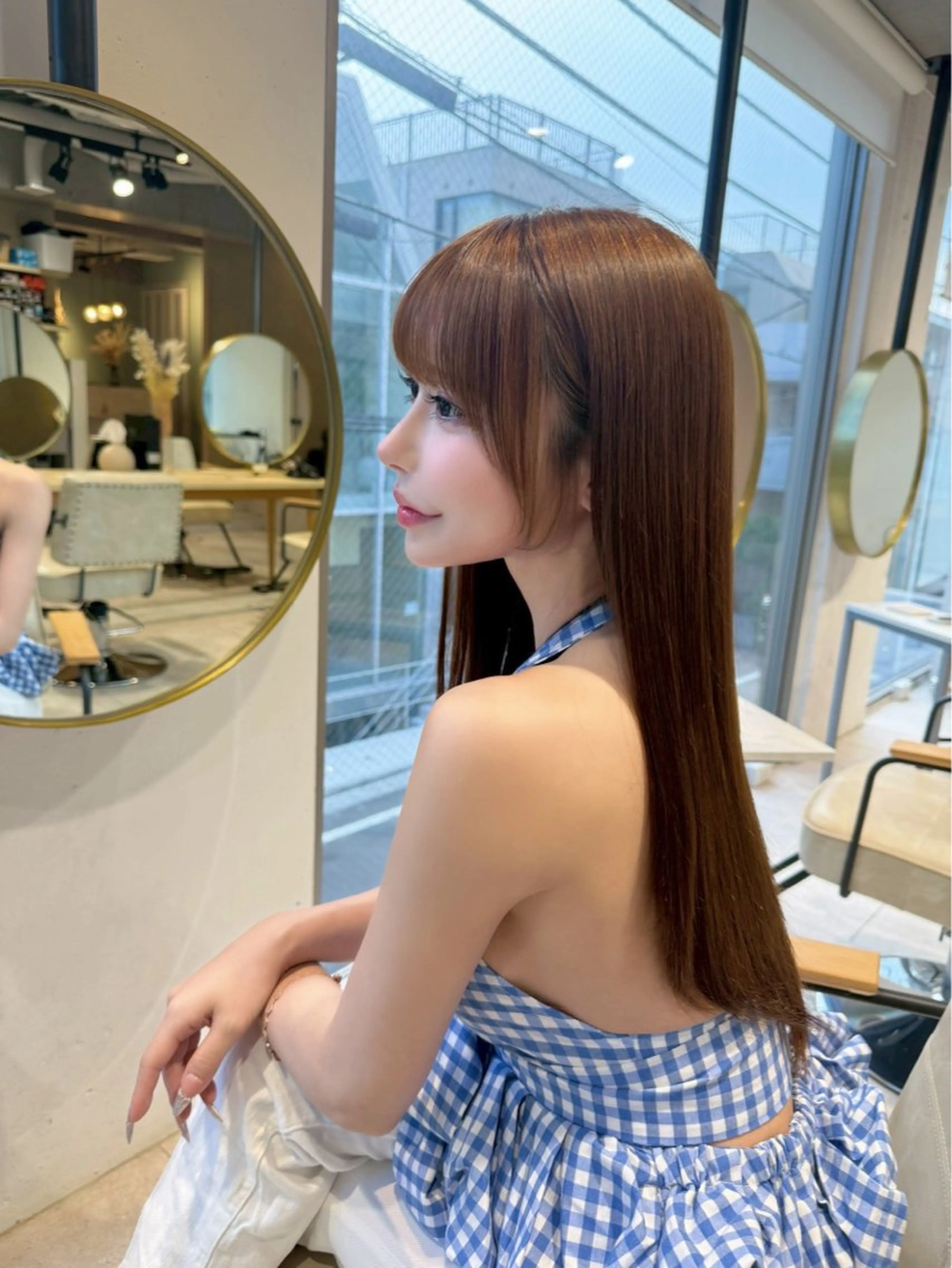 縮毛矯正/艶カラー Gaiのヘアスタイル