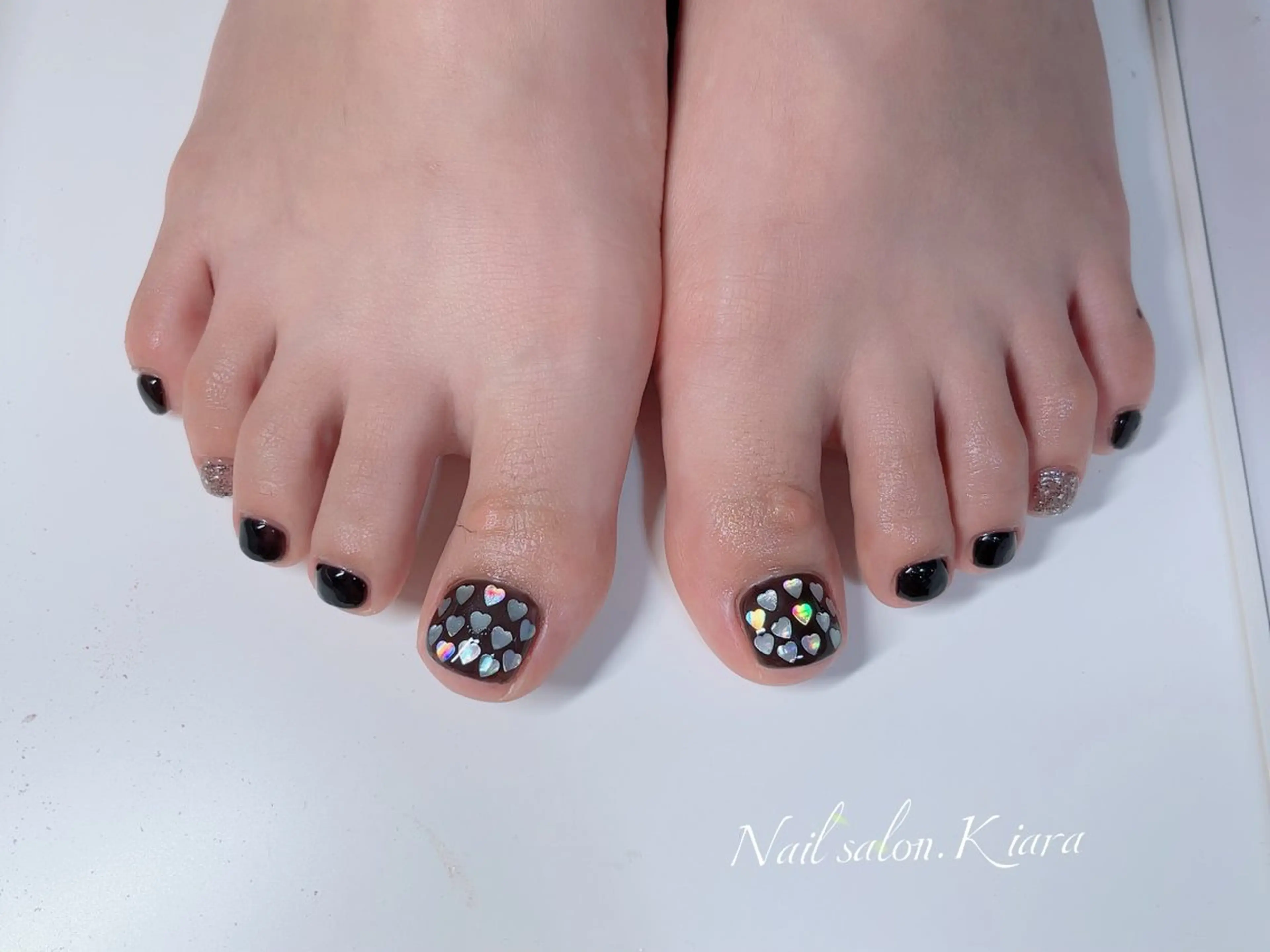 ネイル フットネイル 持ち込み 🍭Kiara Nail🍭のネイルデザイン