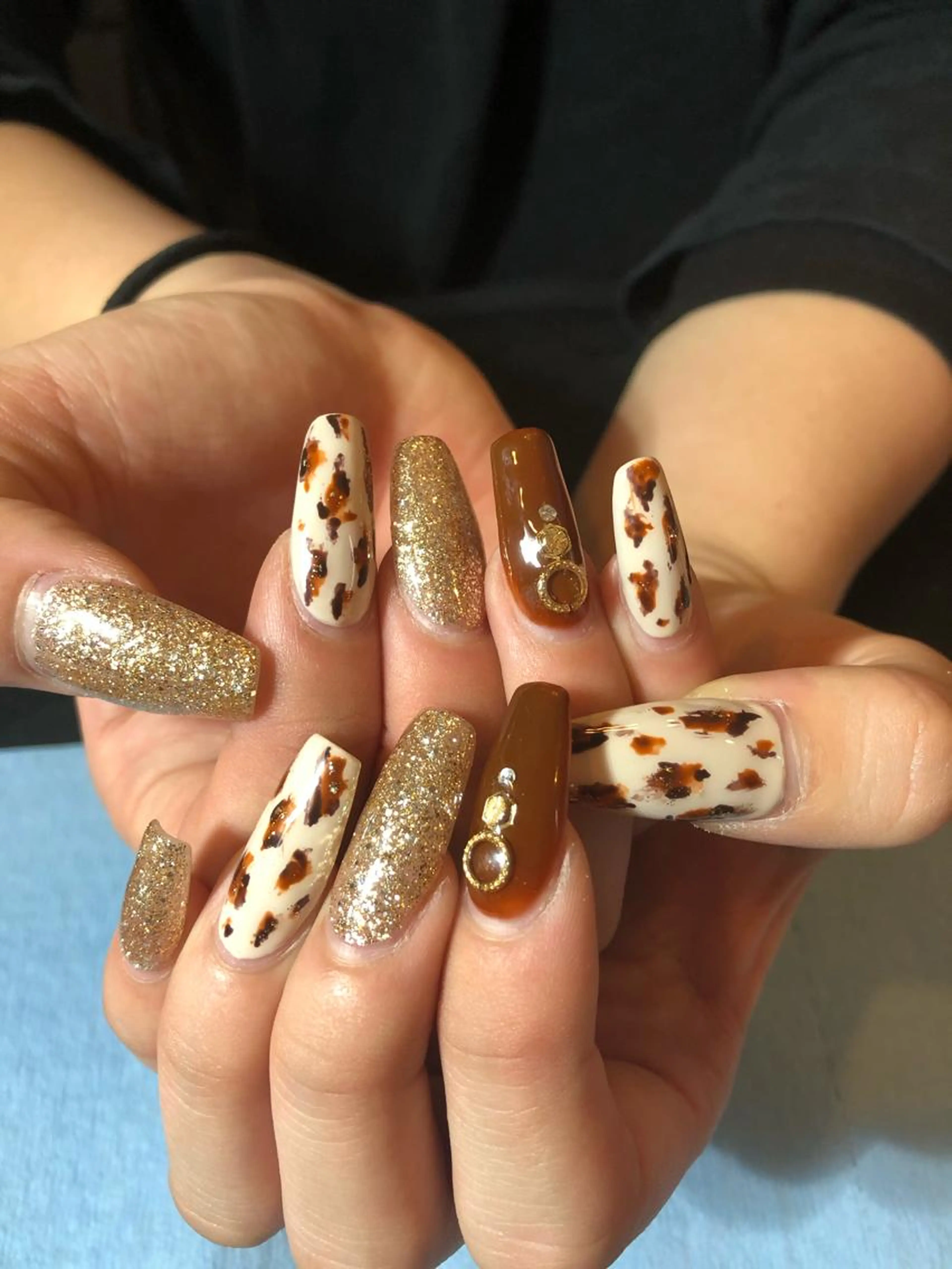 スカルプ長さ出しアート(オフあり)の写真