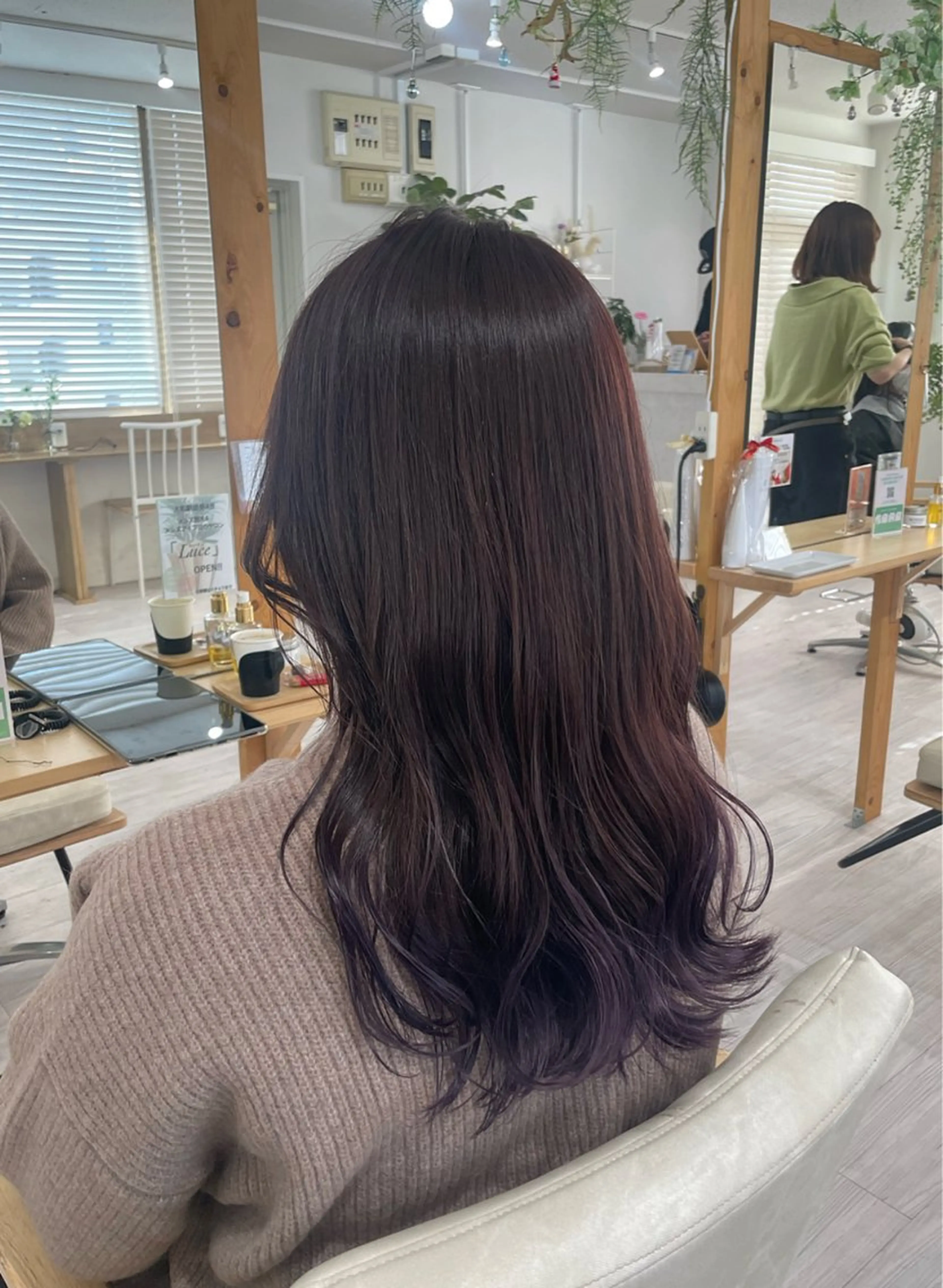 ロング ヘアカラー トリートメント ❤︎SAKURA 【Rico】❤︎のヘアスタイル