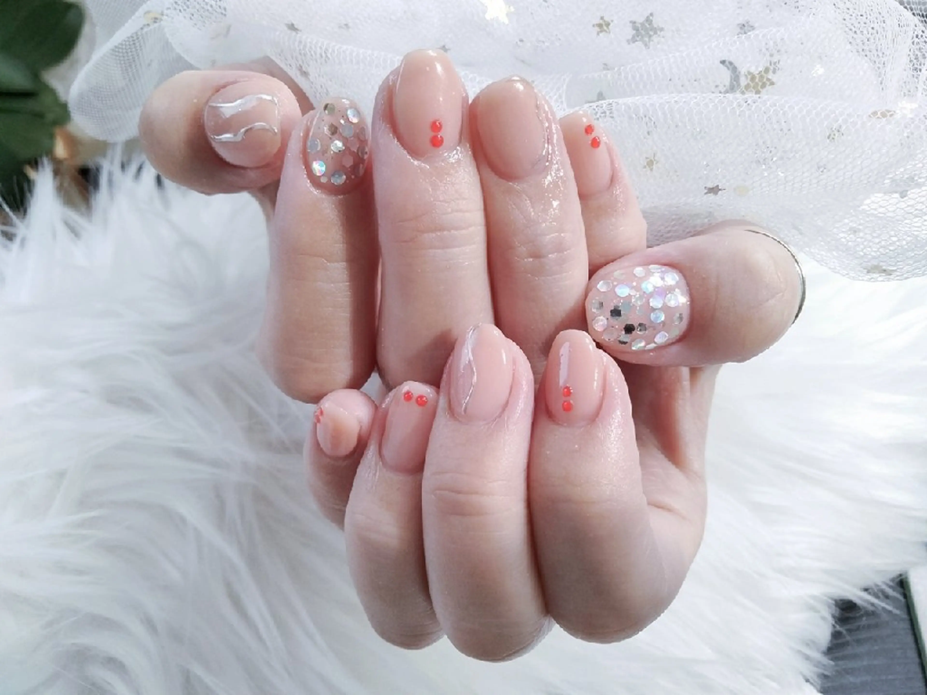 ネイル 持ち込み ハンドネイル ハンドケア Beaubie  nailサロンのネイルデザイン