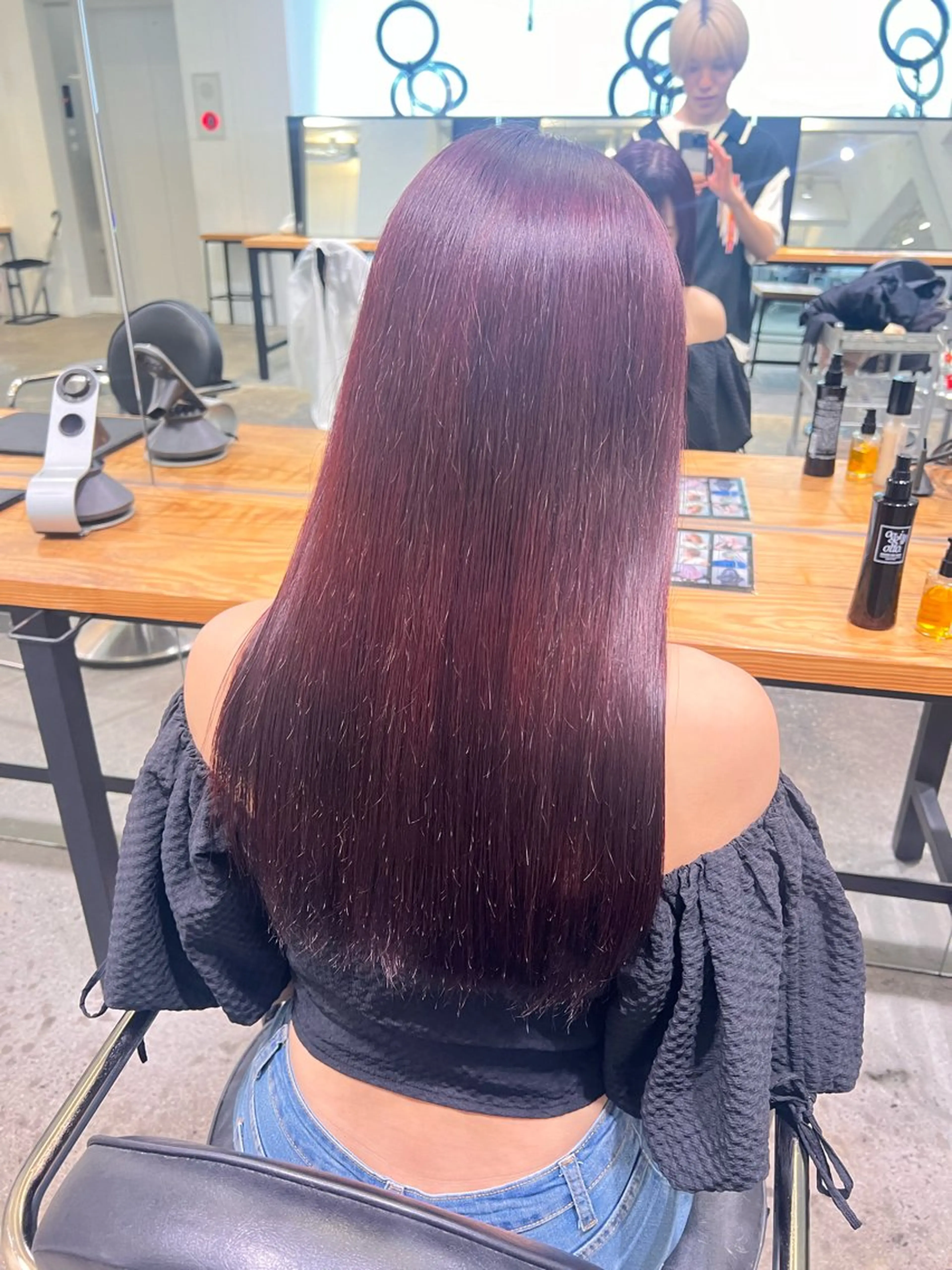 カラー ピンクカラー レッドカラー 縮毛矯正 album/ Kotaのヘアスタイル