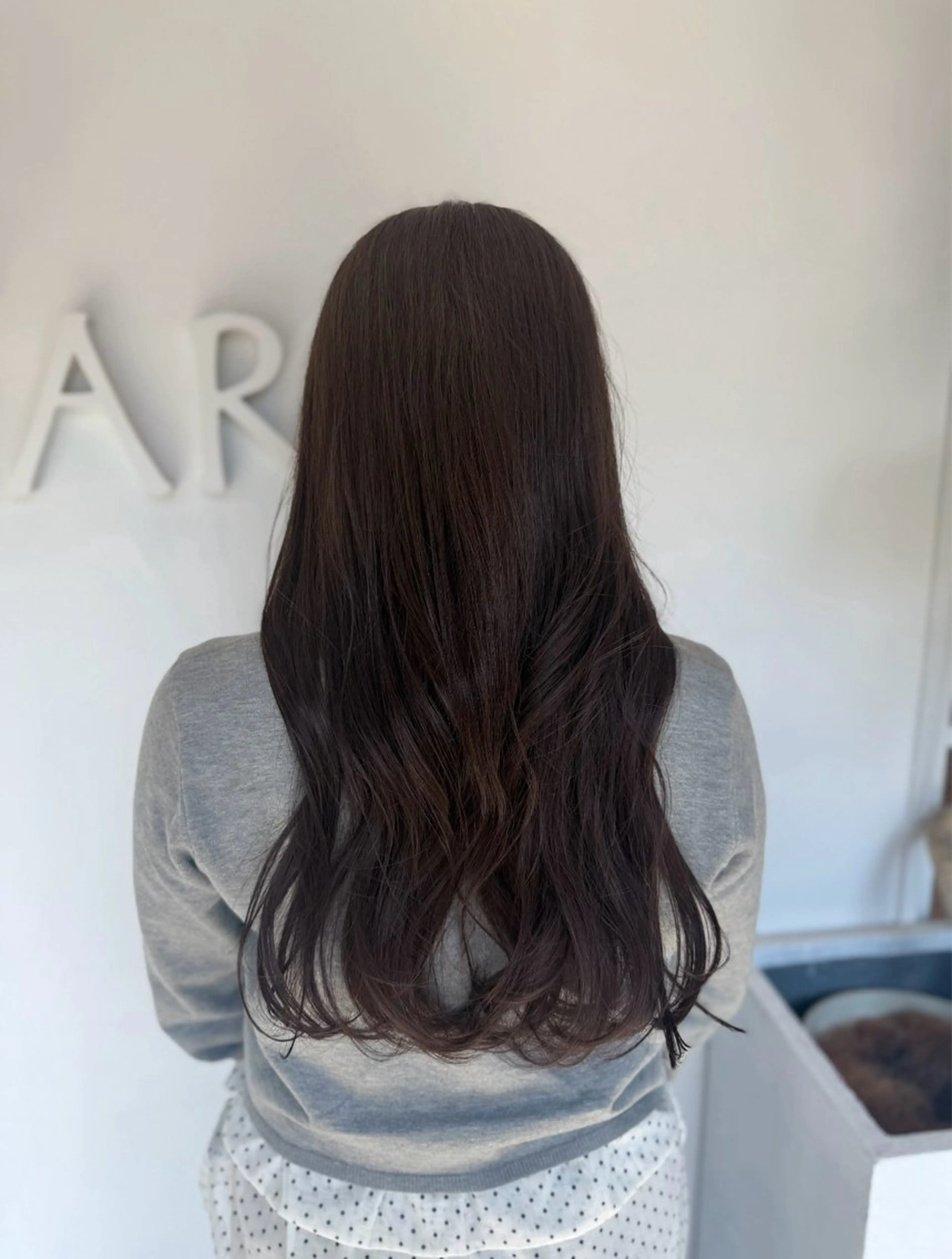 ロング カラー カット ヘアカラー トリートメント 透明感カラー／ 艶感カラー／RAMUのヘアスタイル