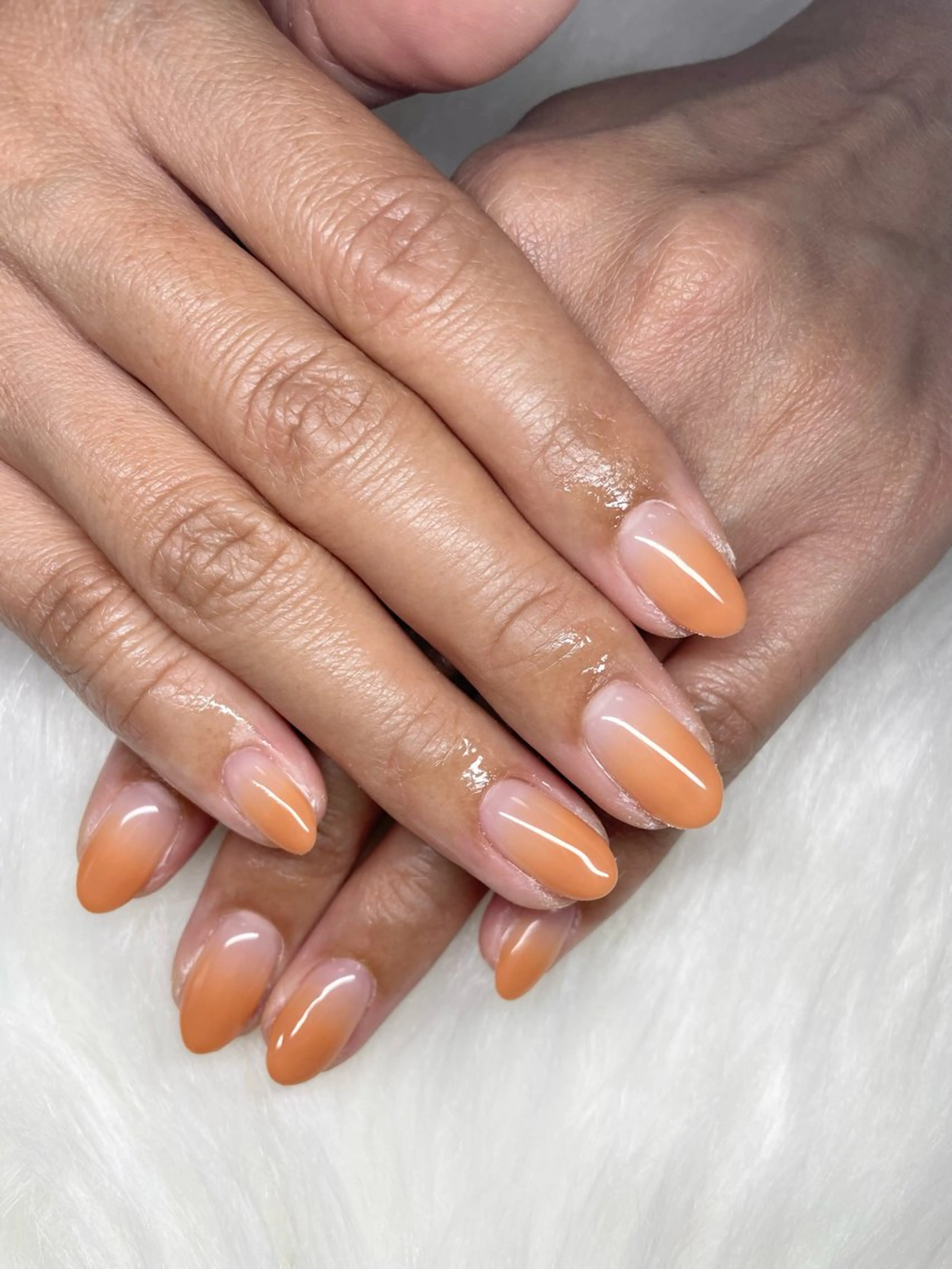 ネイル フットネイル フレンチネイル ジェルネイル グラデーション 韓国ネイル private salon fee所属・nail salon feeゆりかのネイルデザイン