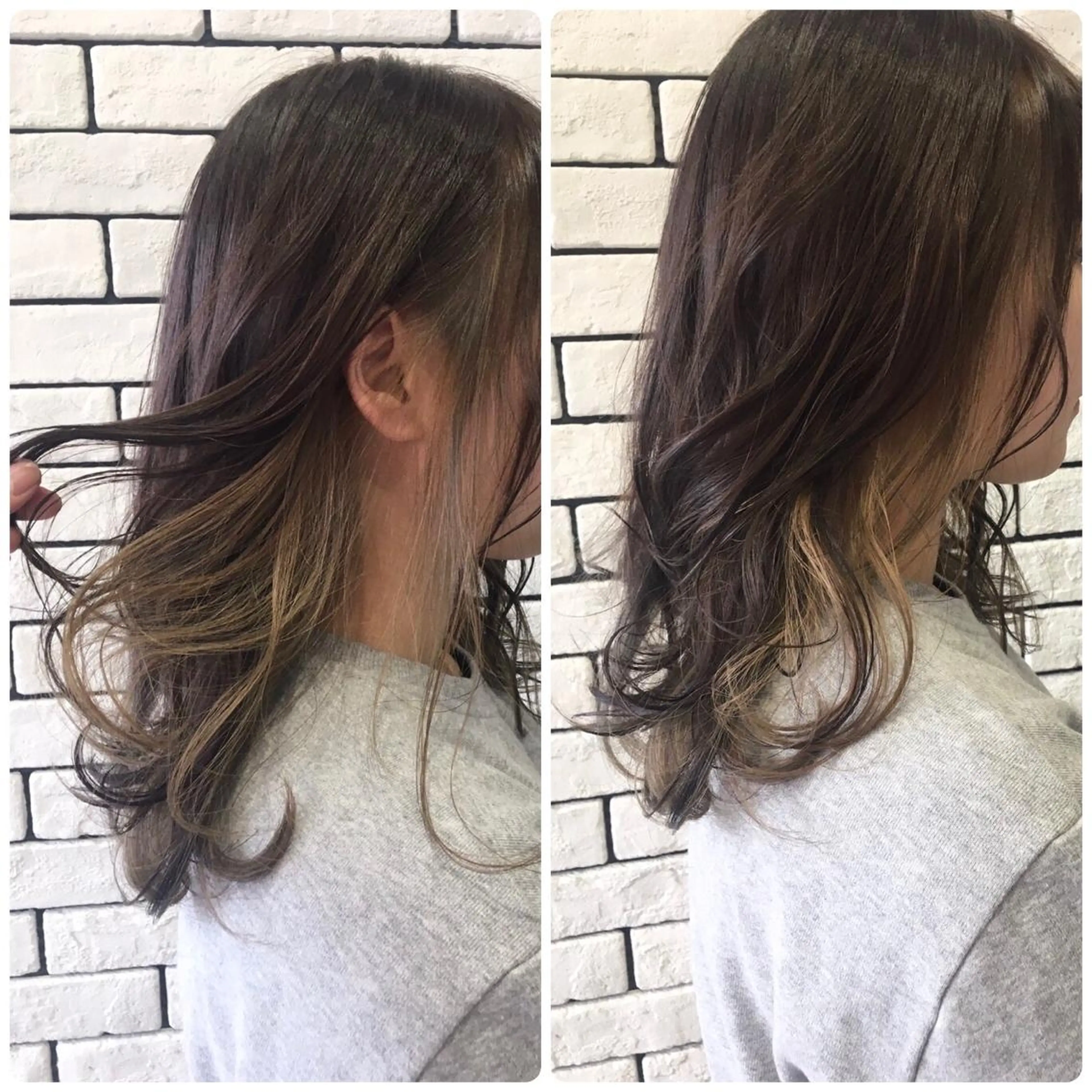 セミロング mare所属・＊＊＊ natsumiのヘアスタイル