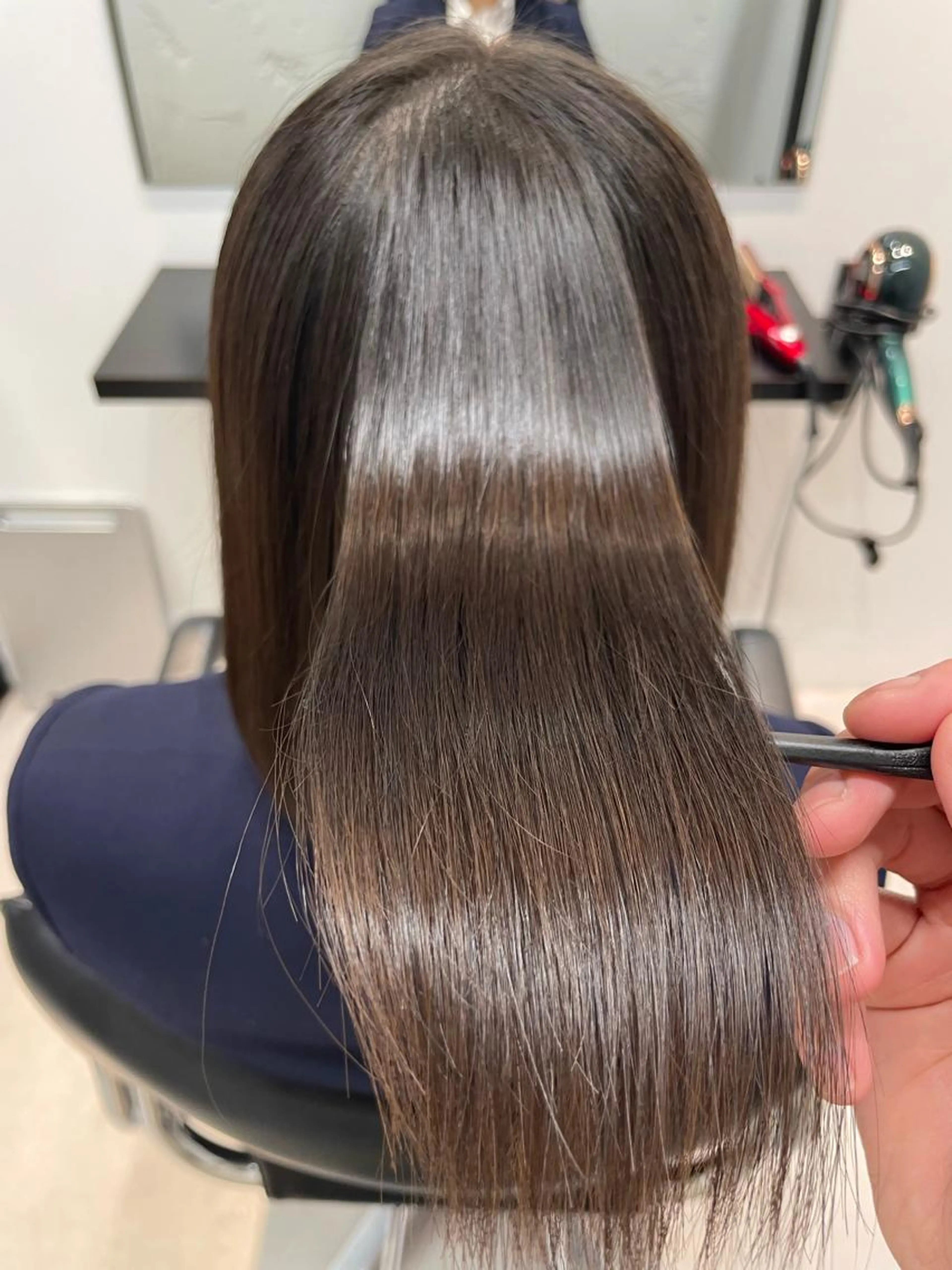 ダーメジが気になる方へ圧倒的シルク艶髪💫『髪質改善トリートメント』＋毛先整えカットの写真