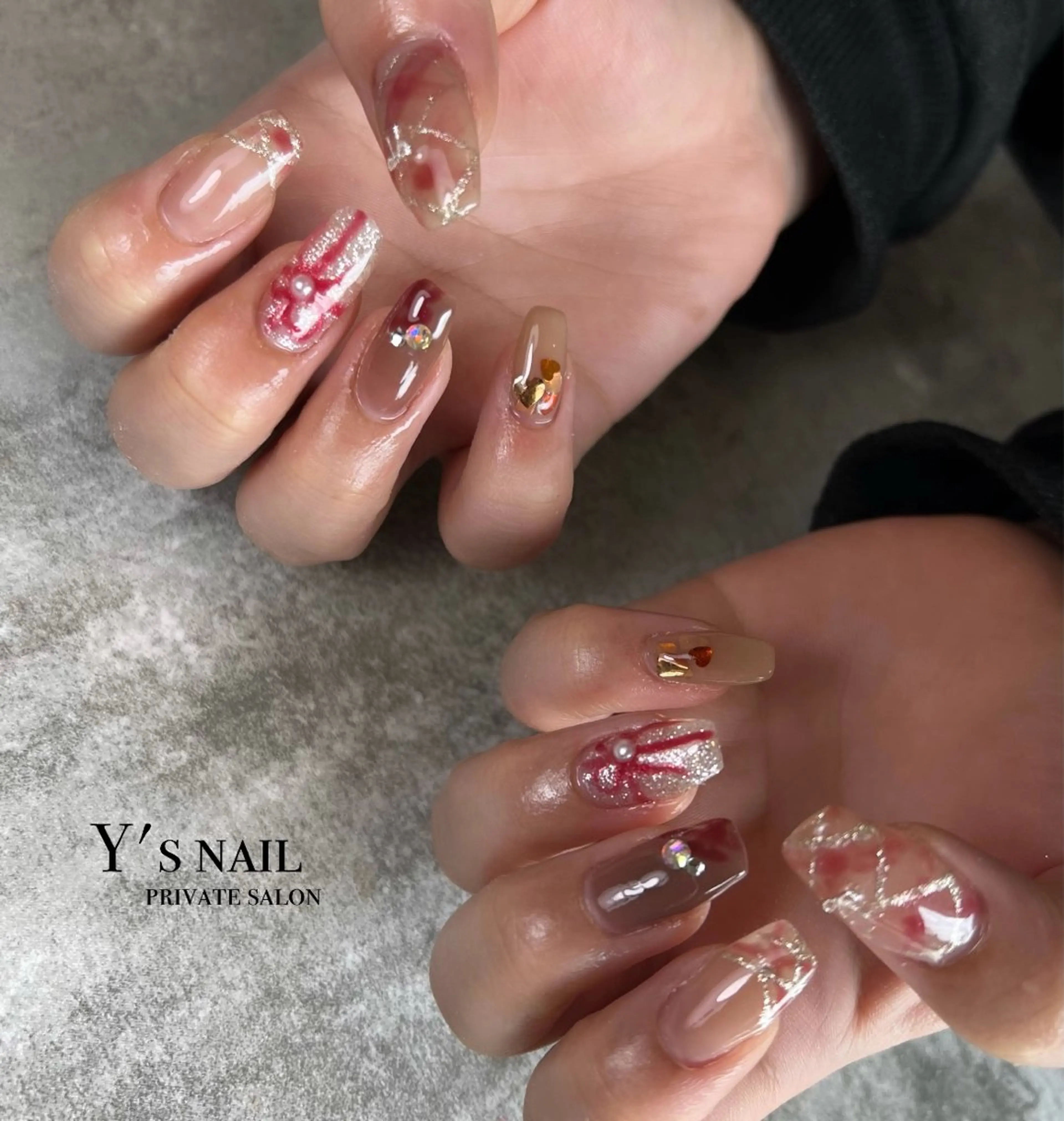 ネイル ハンドネイル Y's nail ˚✧₊YUIのネイルデザイン
