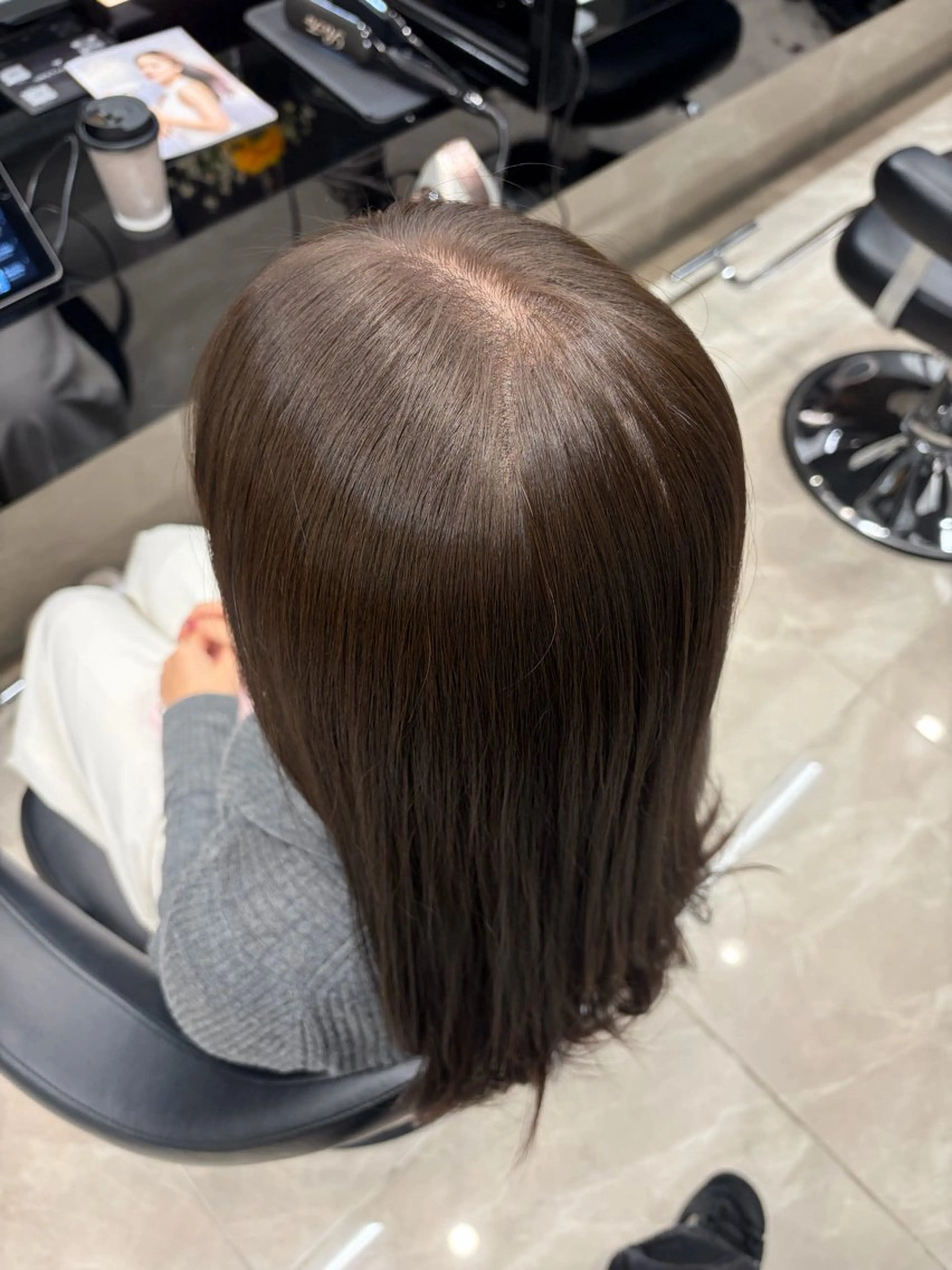 ロング HARUKI MINATO japan東京店所属・三輪 隼大のヘアスタイル