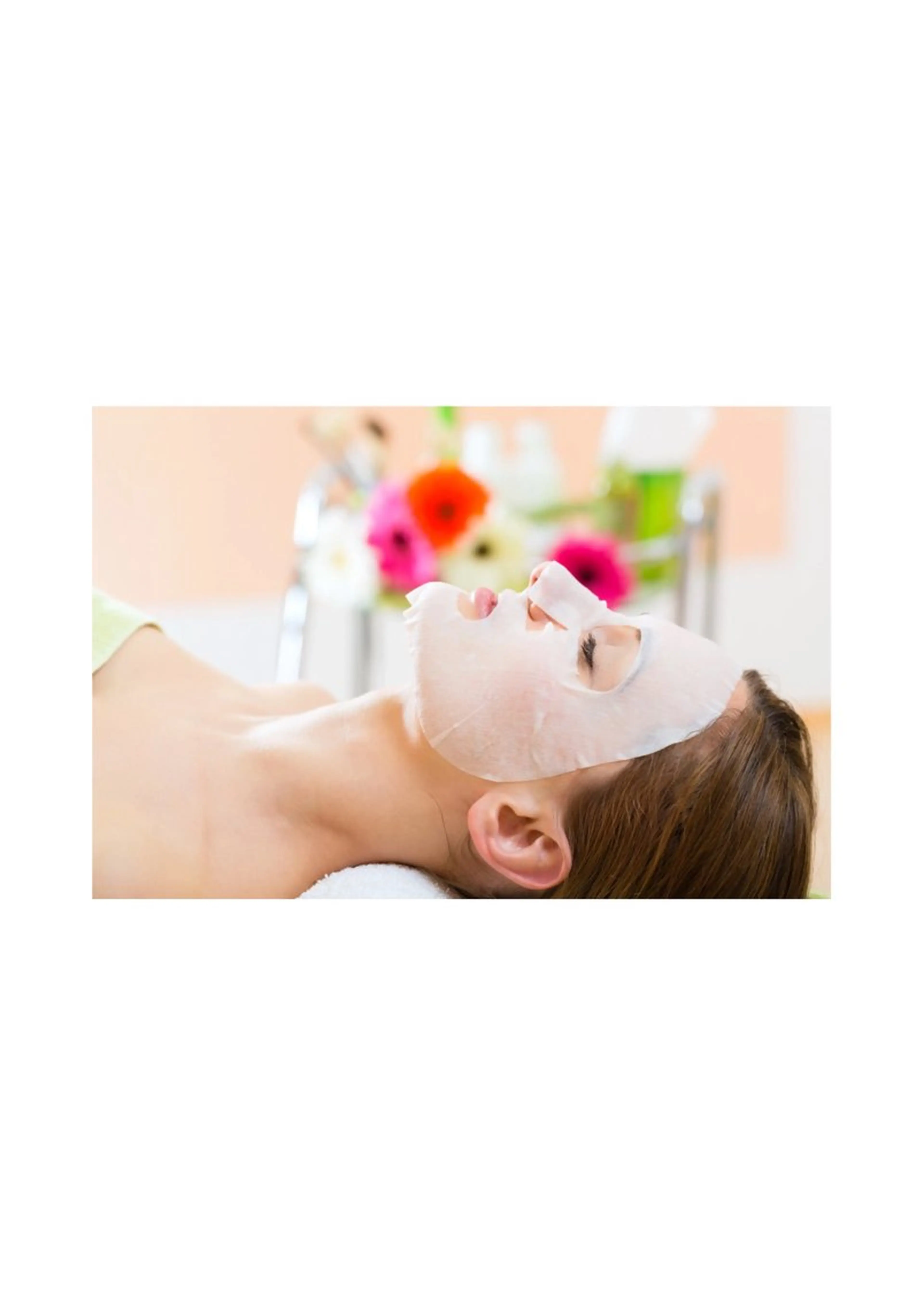 くすみが気になる方に。透明感UPコースの写真