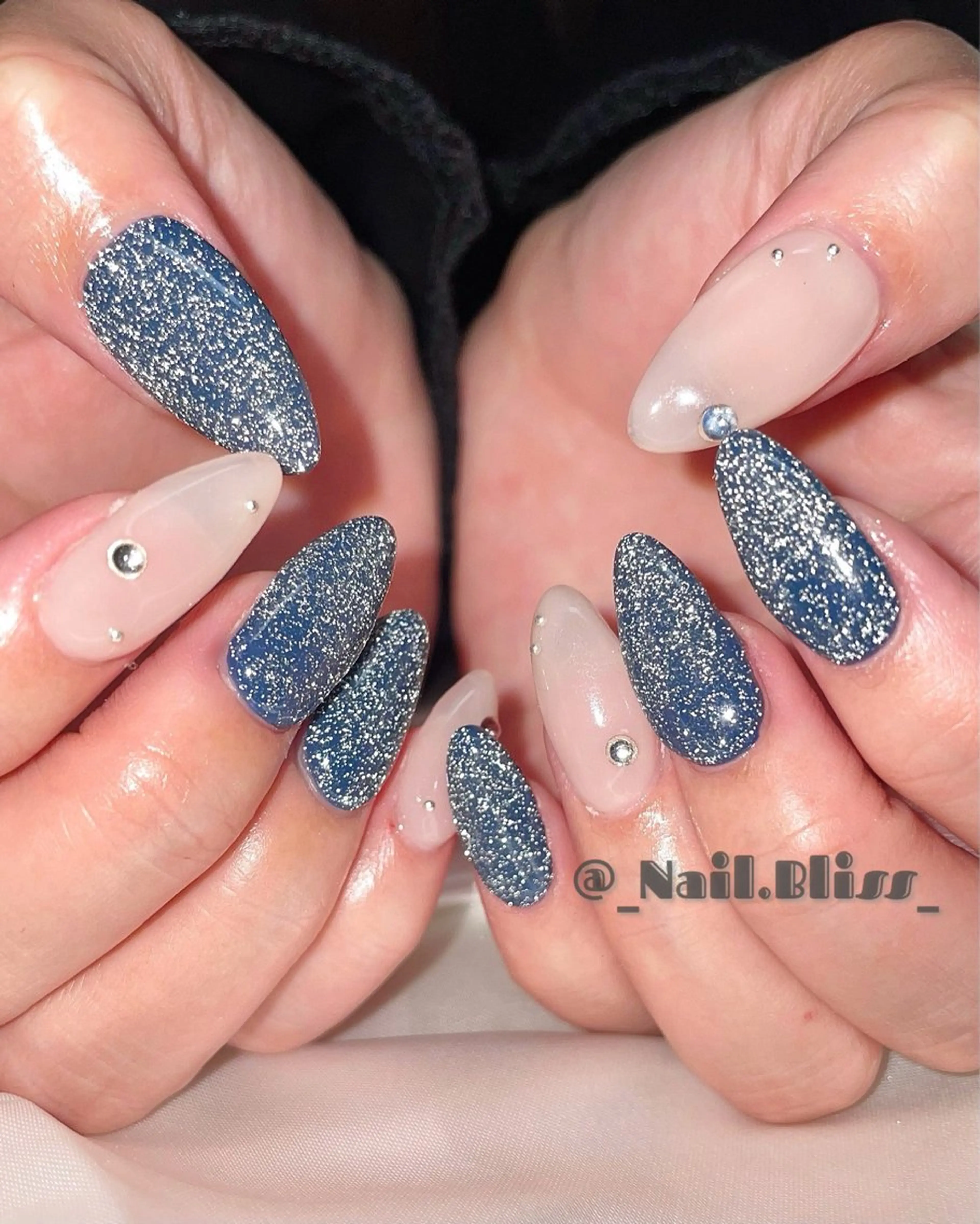 ネイル フラッシュネイル シンプルネイル ハンドネイル NAIL BLISSのネイルデザイン