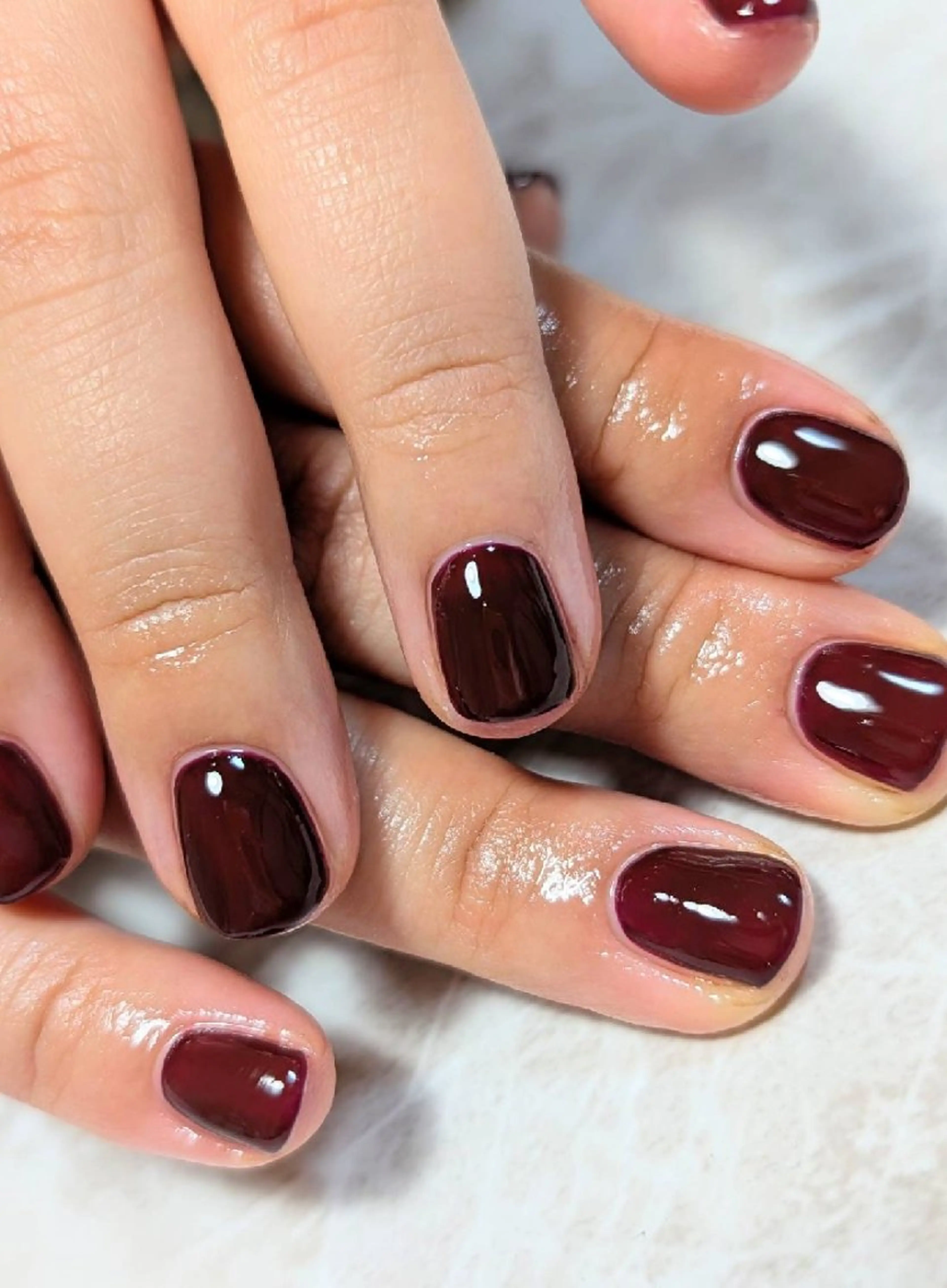 ネイル ワンカラーネイル ハンドネイル an nail☆.のネイルデザイン