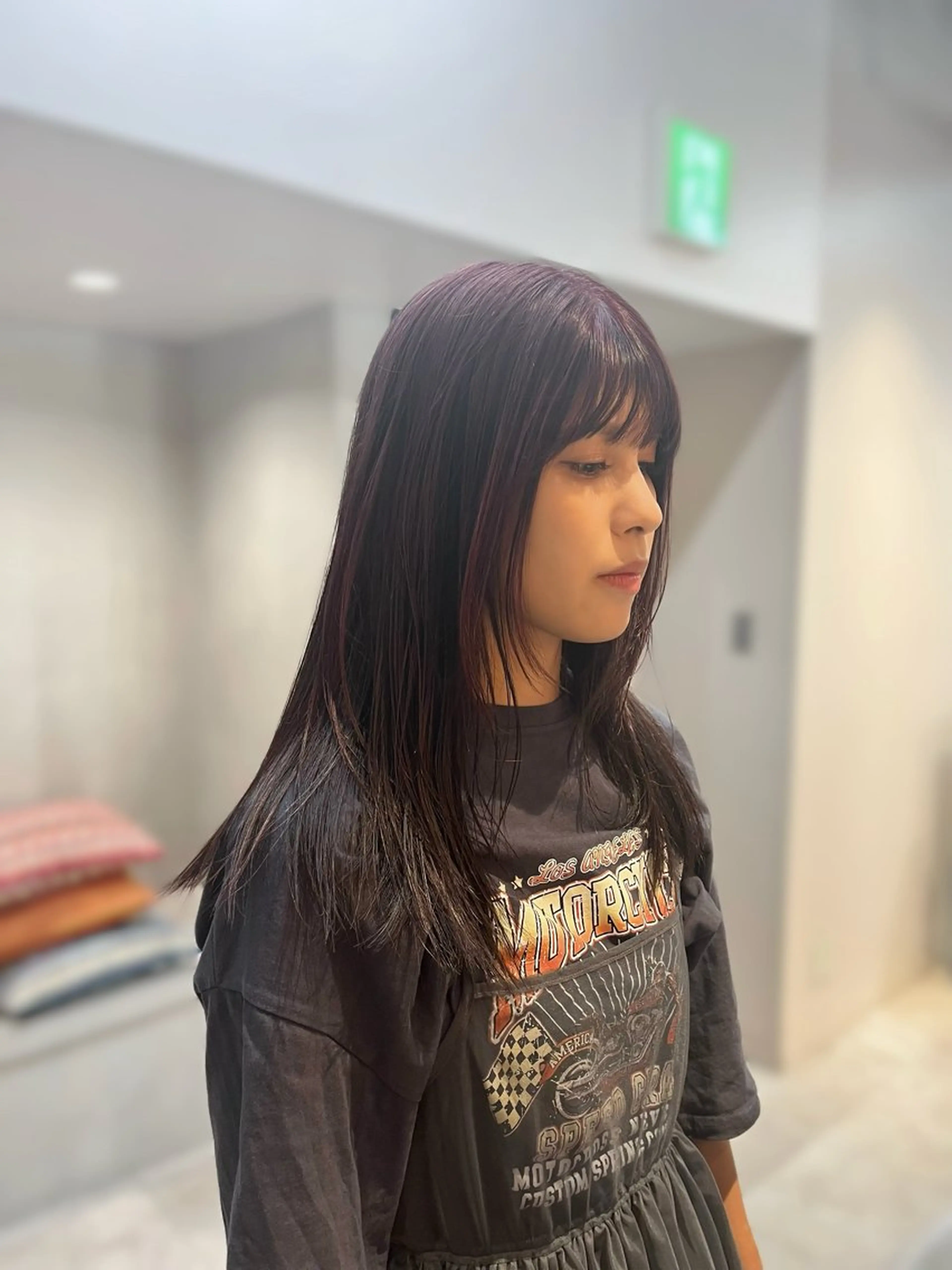 セミロング 🌈モテ色 村上のぶきのヘアスタイル