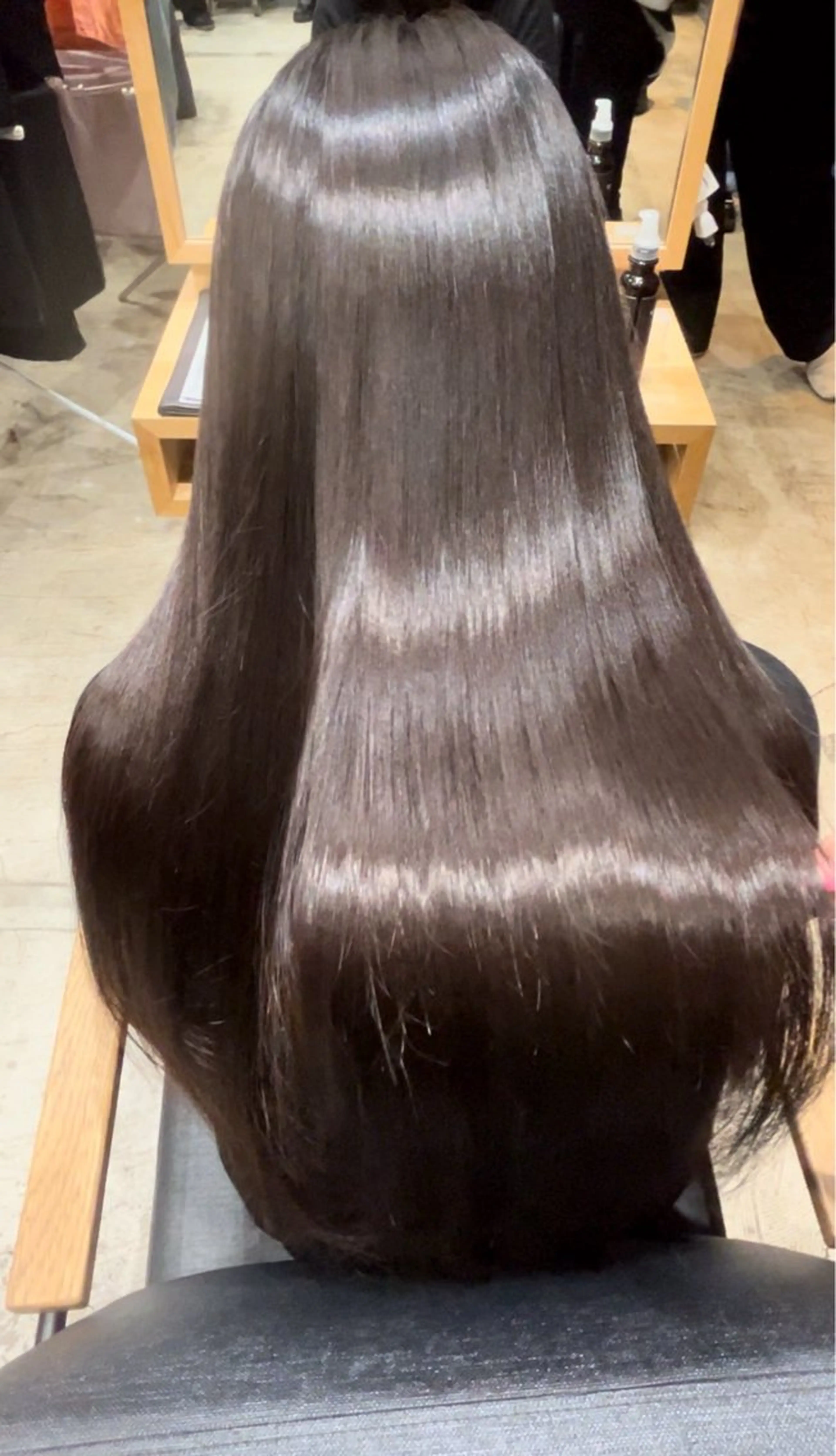 ロング 縮毛矯正 ɪɴɪᴛʏ💚 ᴍɪᴡᴀのヘアスタイル