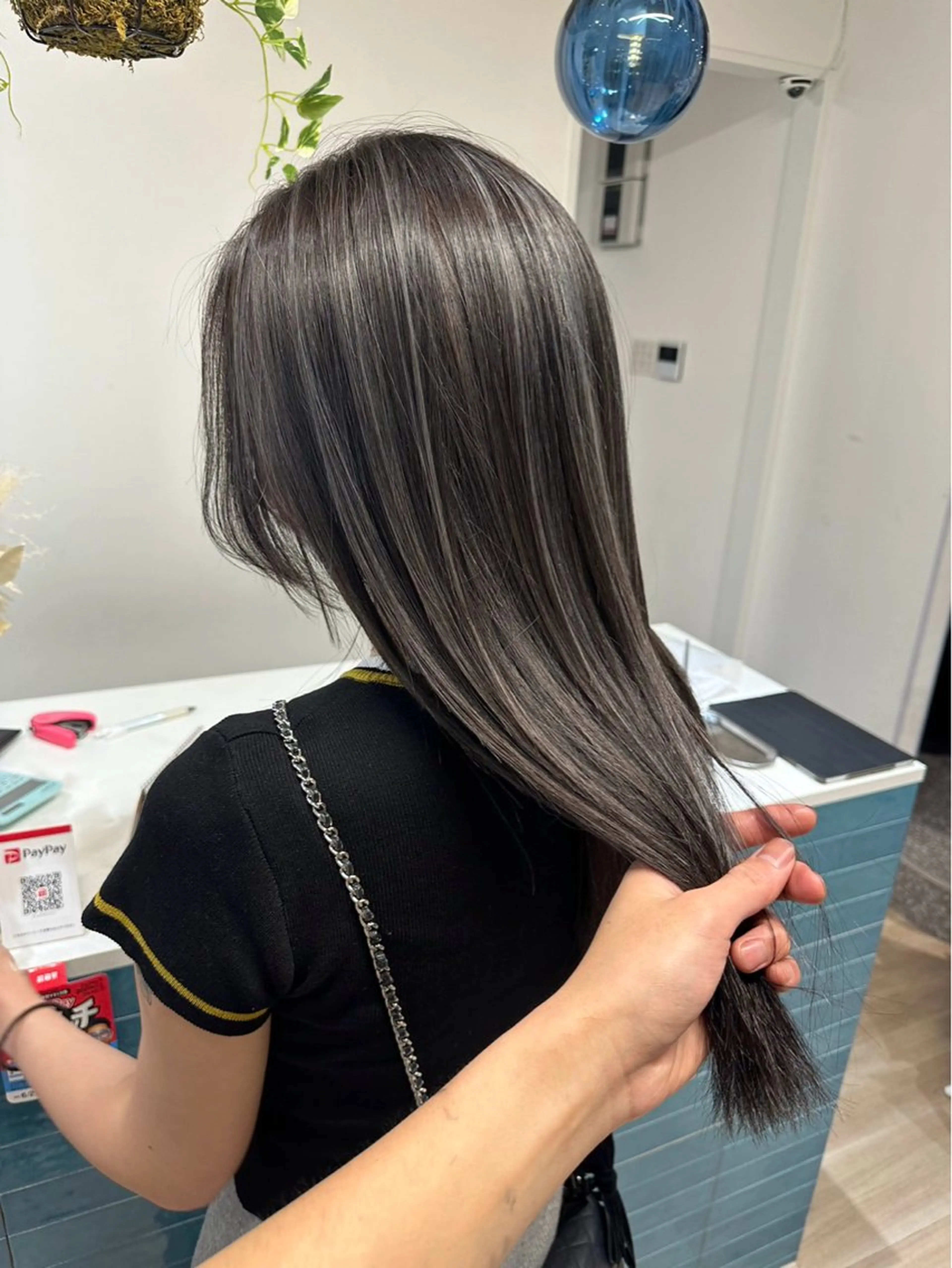 カット+ハイライト+トリートメントの写真