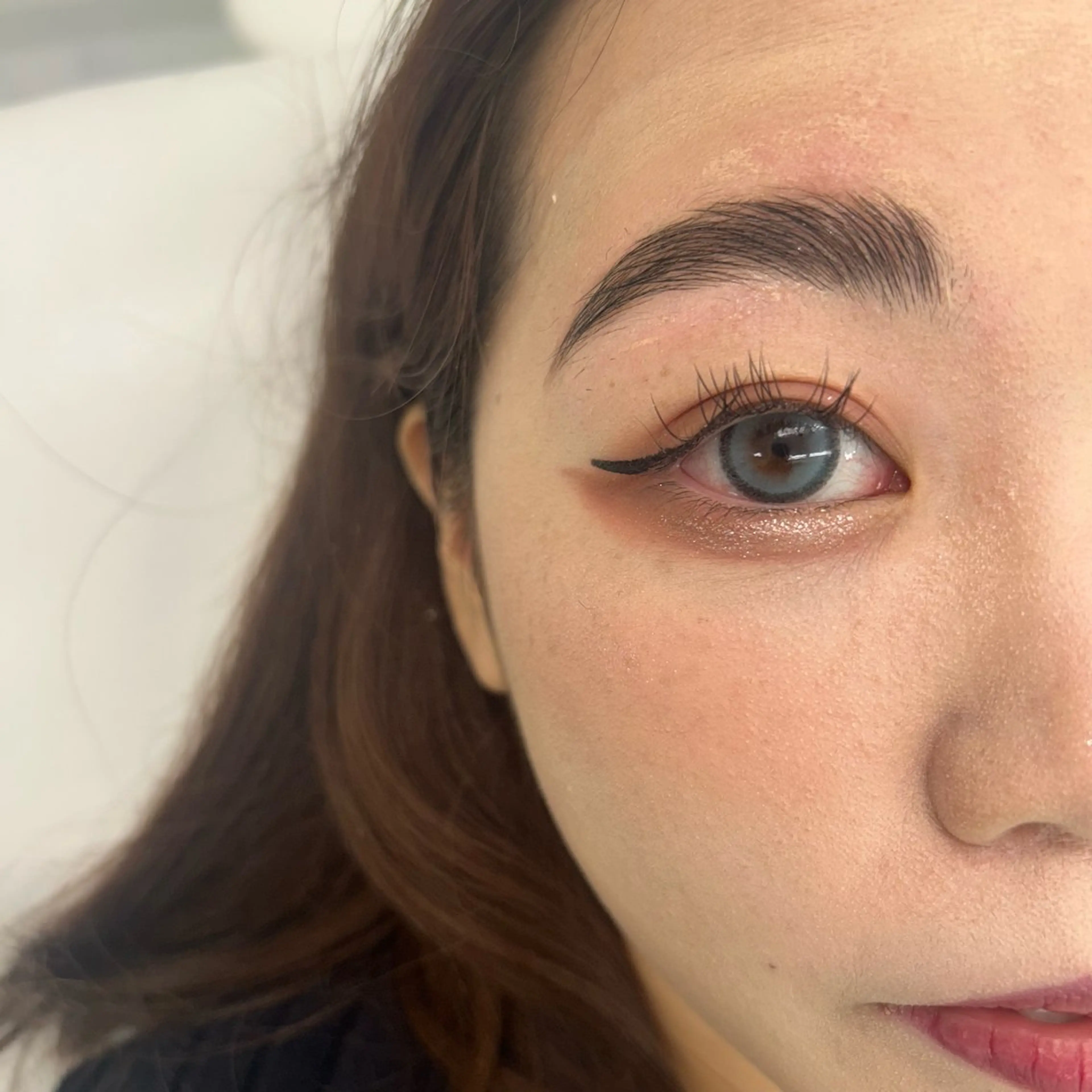 アイブロウ メンズアイブロウ 歯のホワイトニング専門店 MIGAQ 京都四条大宮店所属・佐藤 未来の眉毛・アイブロウイメージ