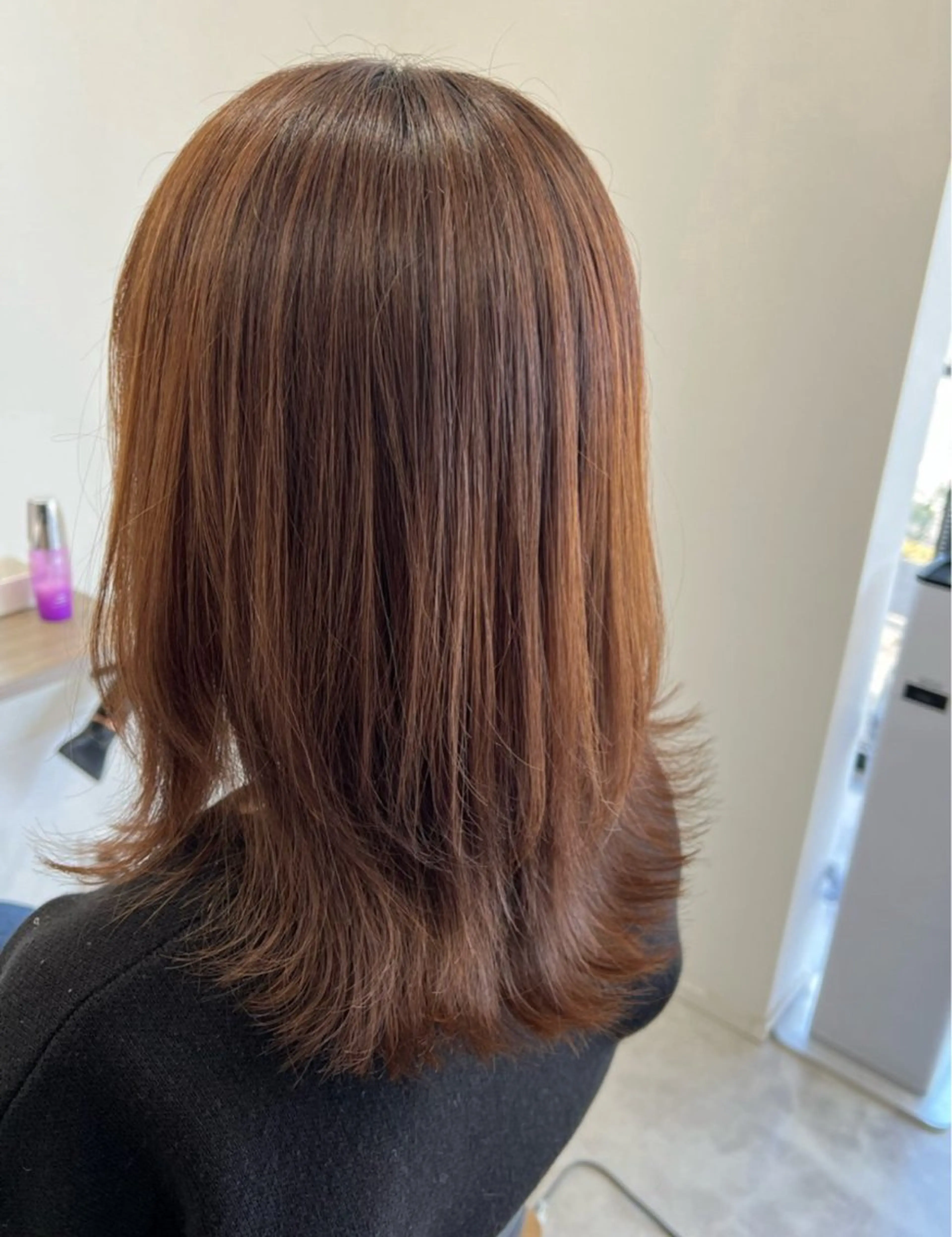 ミディアム ウルフカット 透明感/レイヤー💎 髪質改善/希美のヘアスタイル