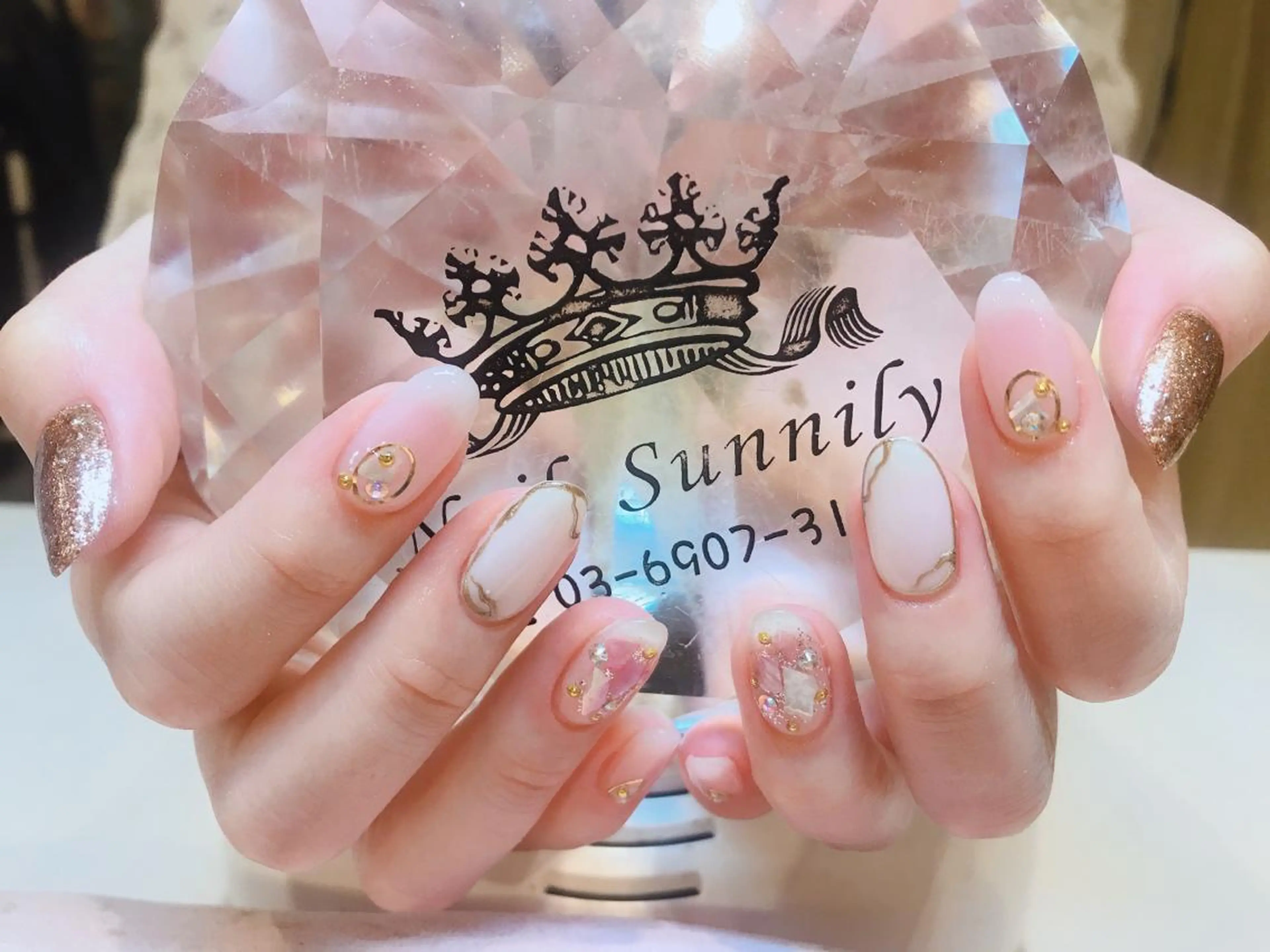 ネイル 長さだし専門店 M2　rikaのネイルデザイン