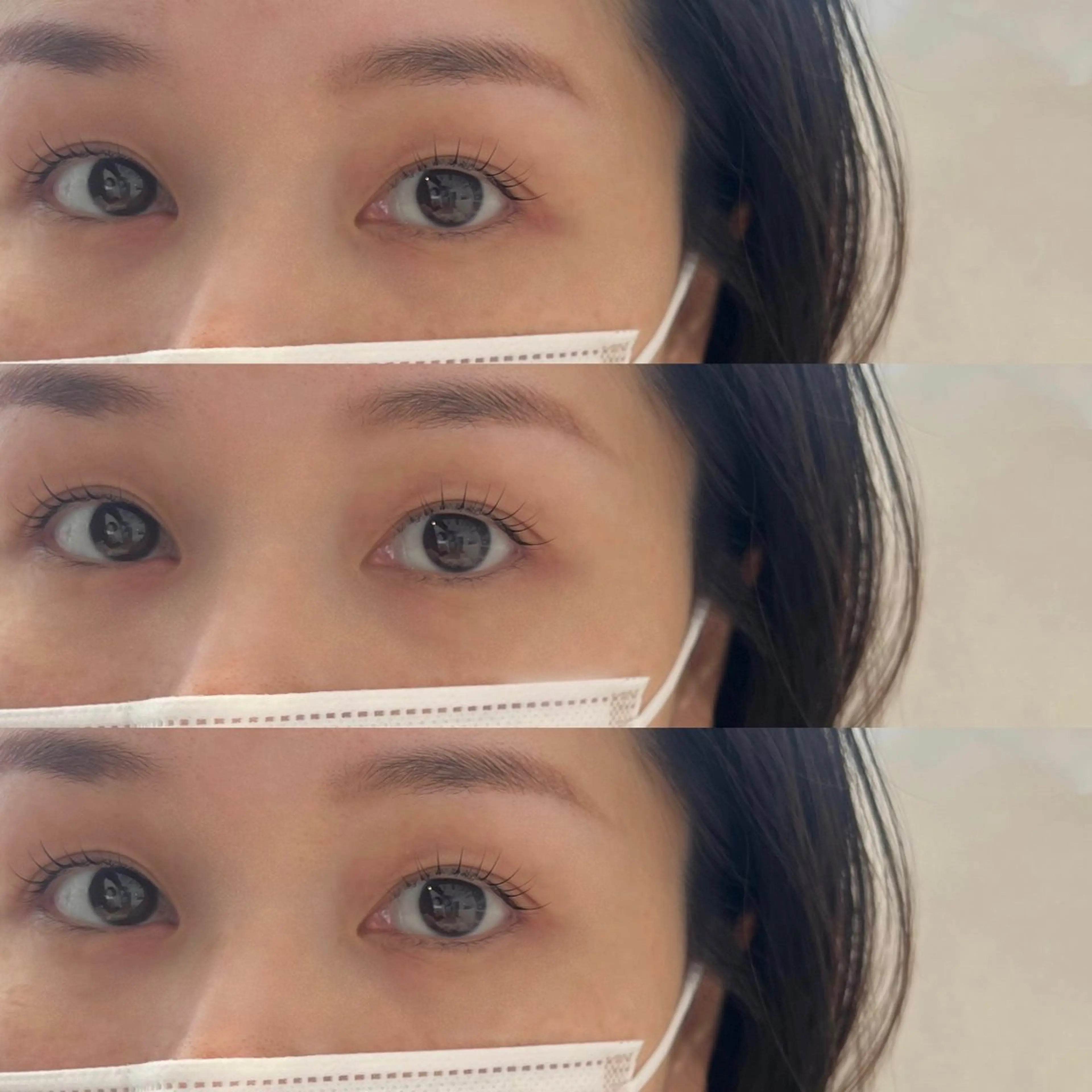 マツエク・マツパ ナチュラル three所属・three tomomiのマツエク・マツパデザイン