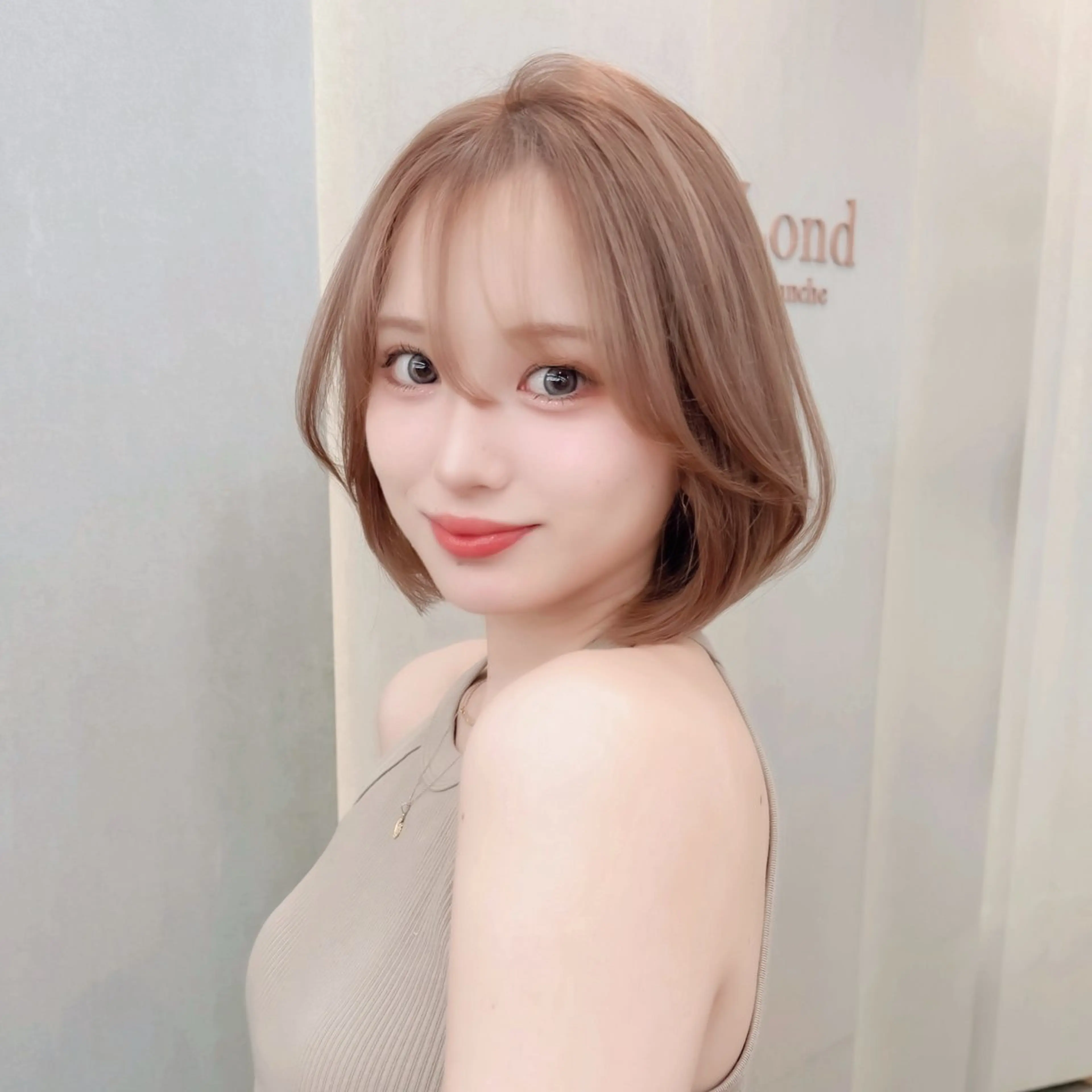 ショート カット ヘアカラー トリートメント レイヤー/韓国/ボブ 縮毛矯正/畠中ケントのヘアスタイル