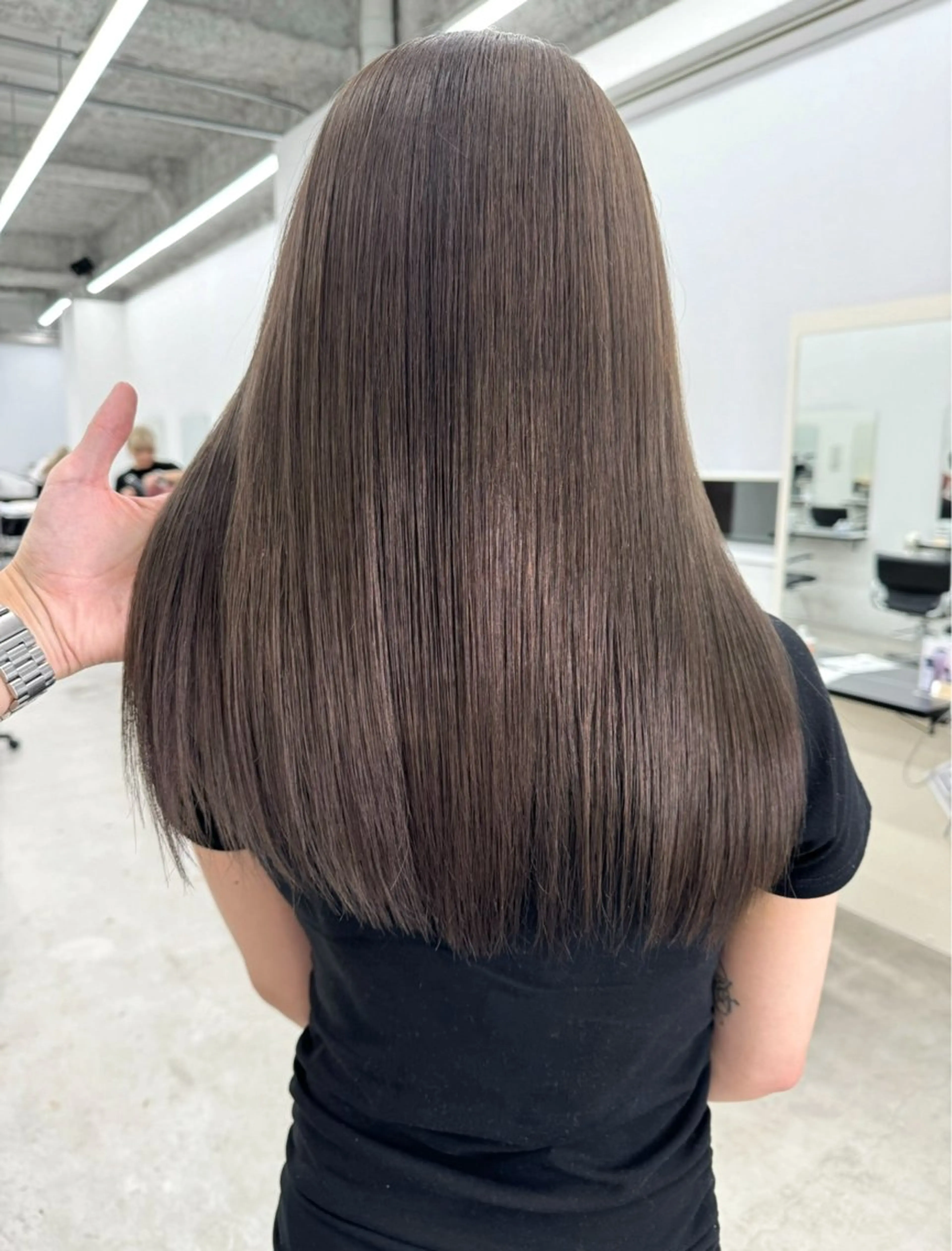 ミディアム カラー ヘアカラー ENGOL所属・新美 蓮のヘアスタイル