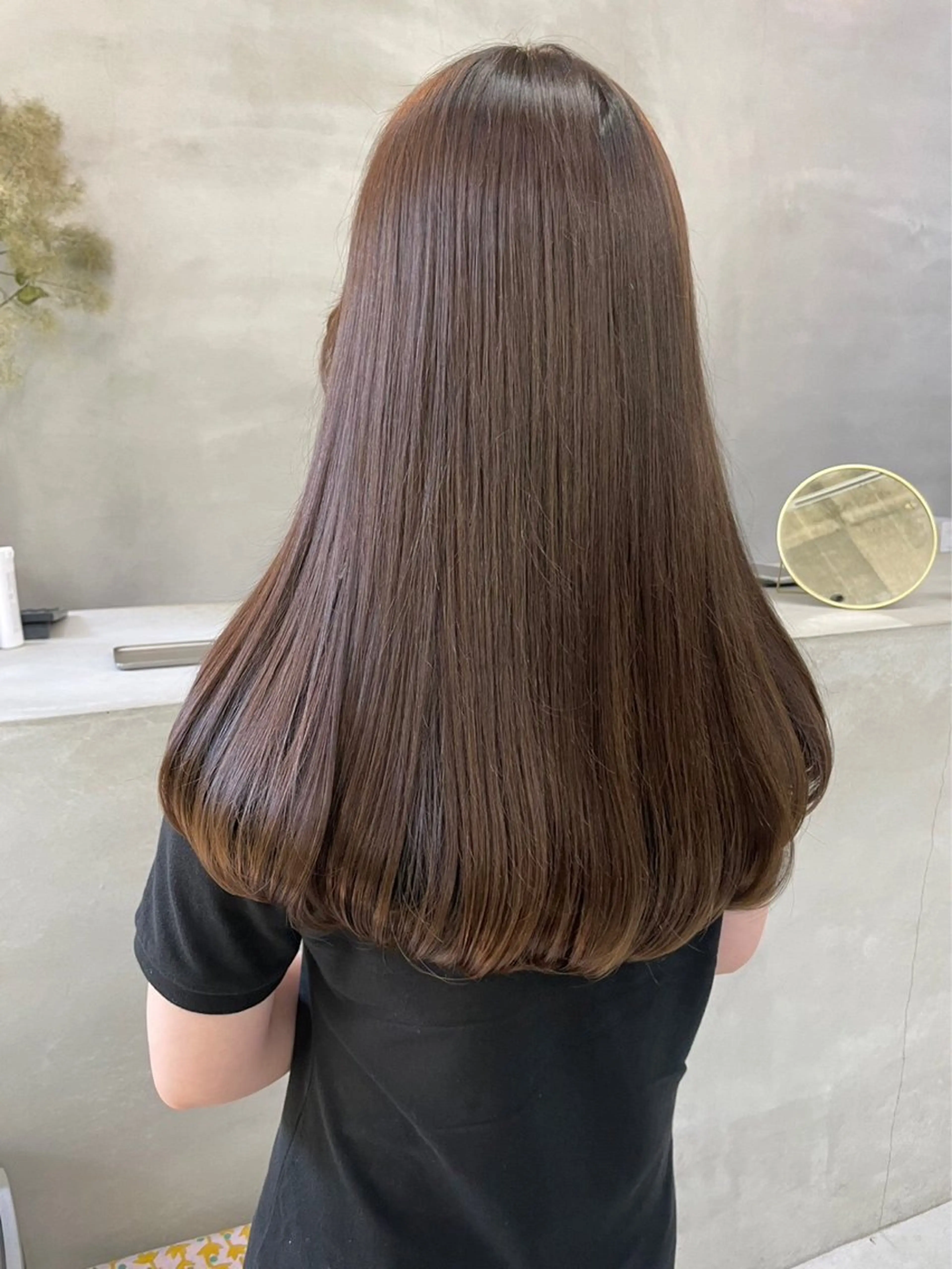 カラー muku所属・レディースカット モデル/ayunaのヘアスタイル