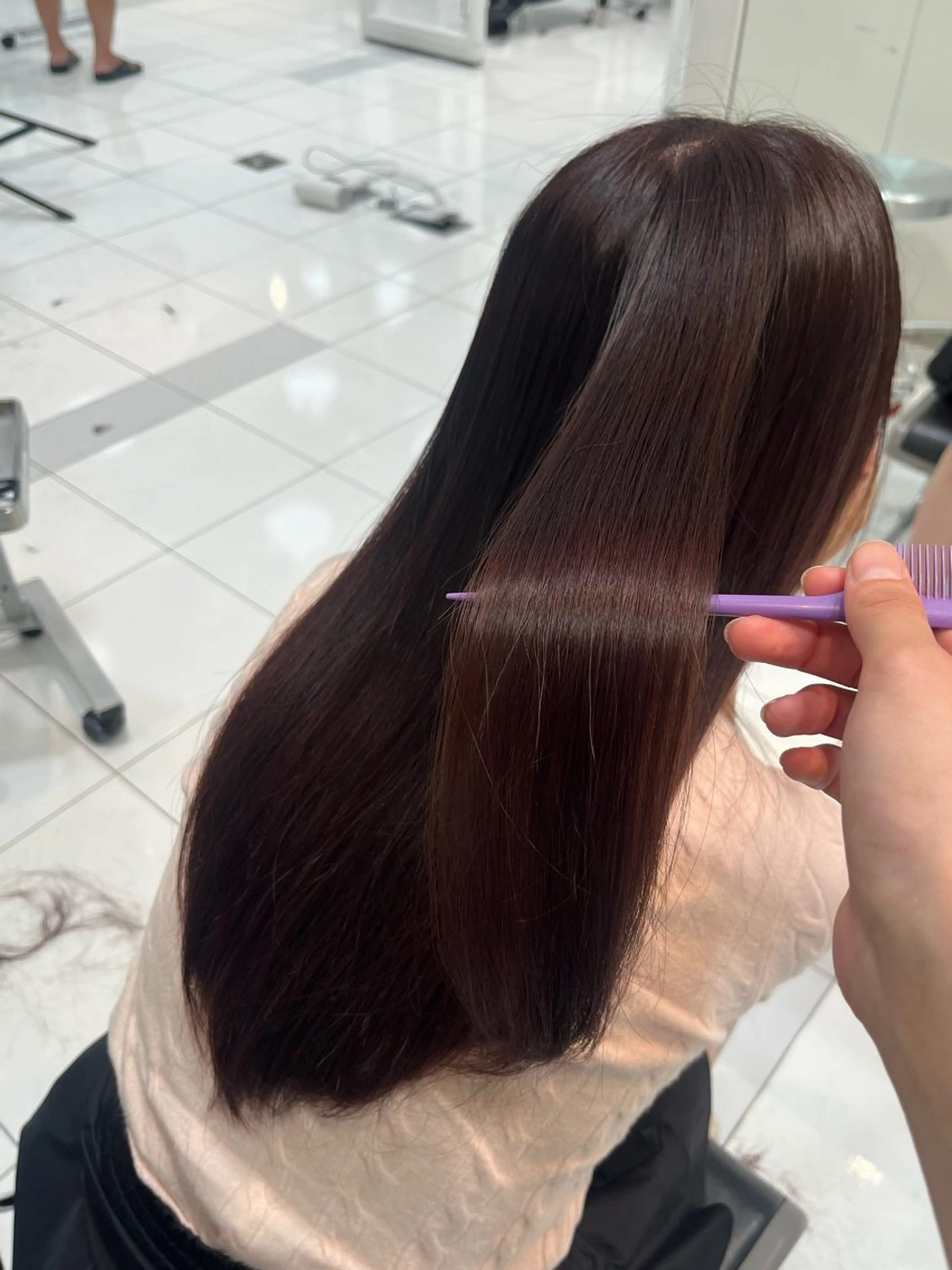 ロング little大宮所属・ヤギ 🦋*ﾟのヘアスタイル