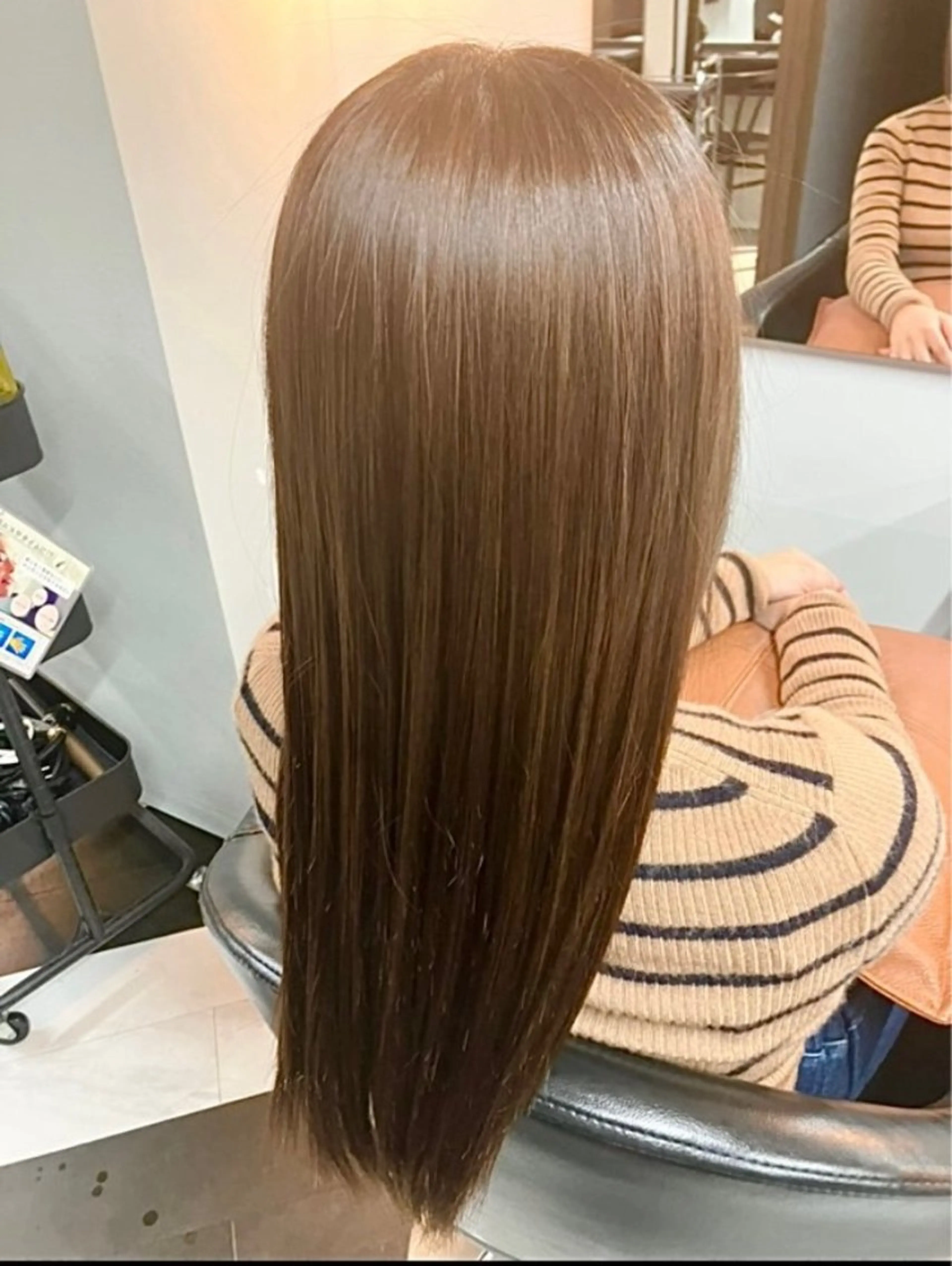 ロング 縮毛矯正 ウルフ・ハイレイヤー 🌟ナカノ・ユウヤのヘアスタイル