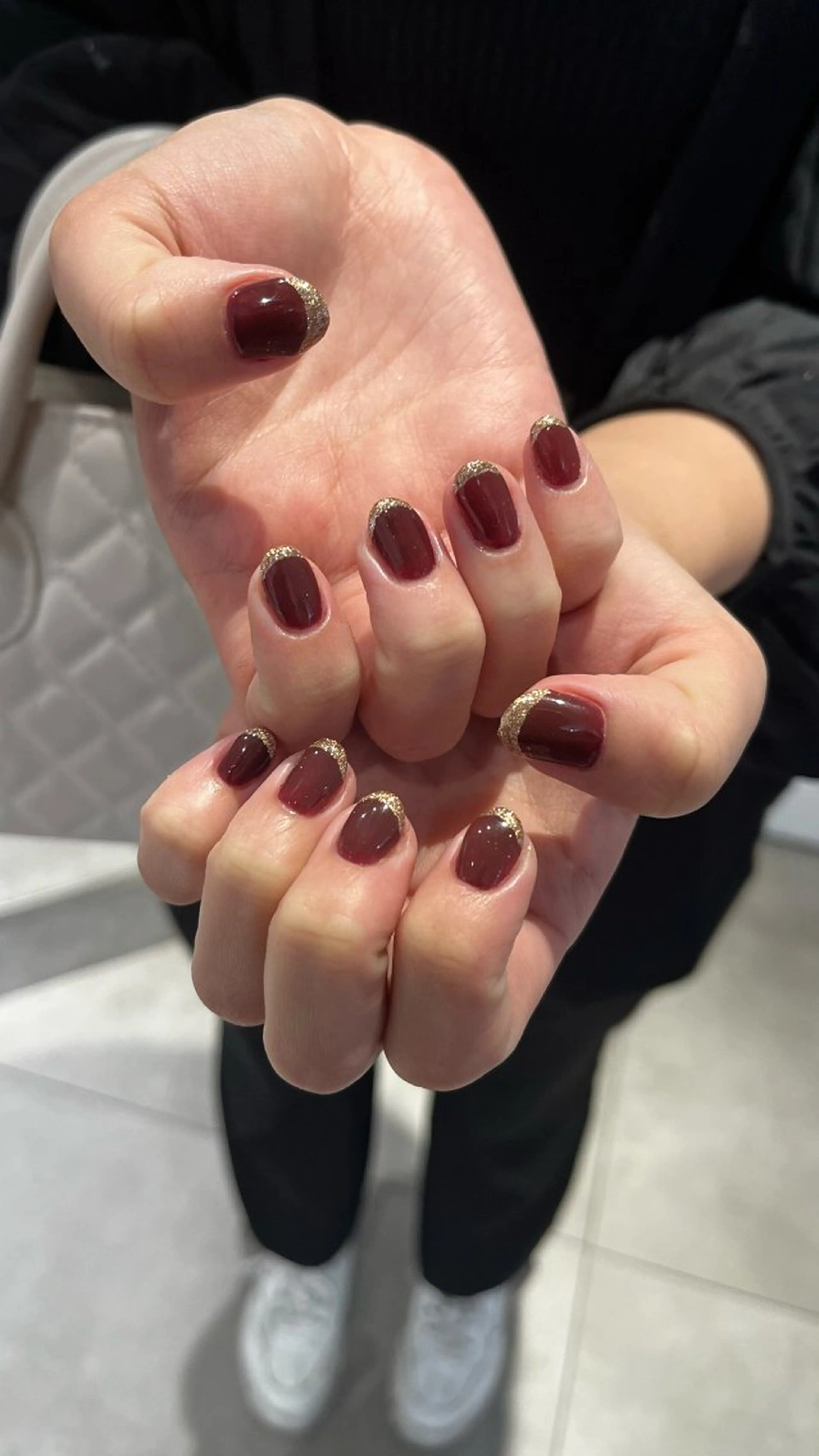 ネイル ハンドネイル メンズパーマ/ メッシュ📍ﾕﾘのヘアスタイル