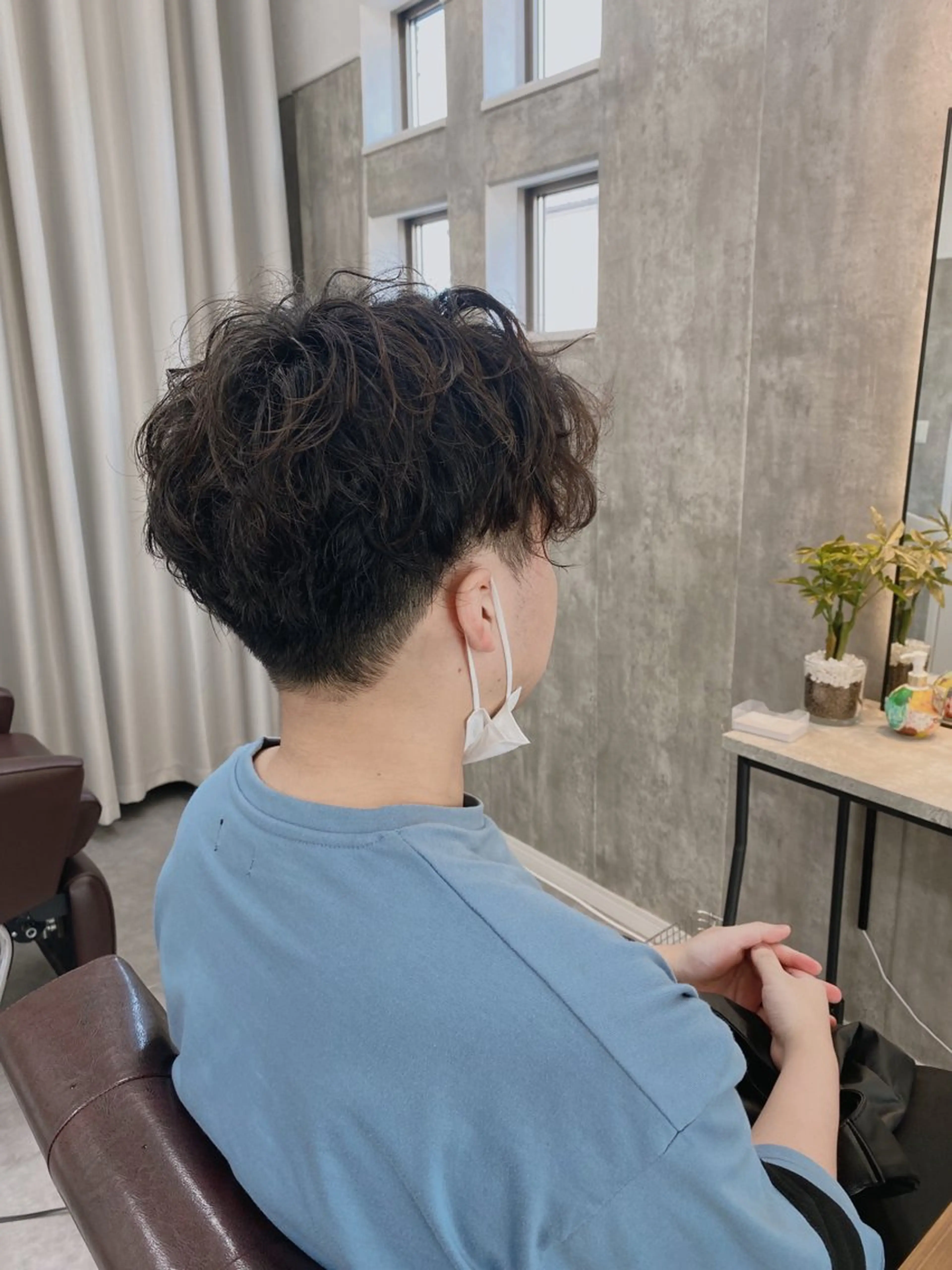 ショート パーマ 1席のみの 美容室IKKIのヘアスタイル