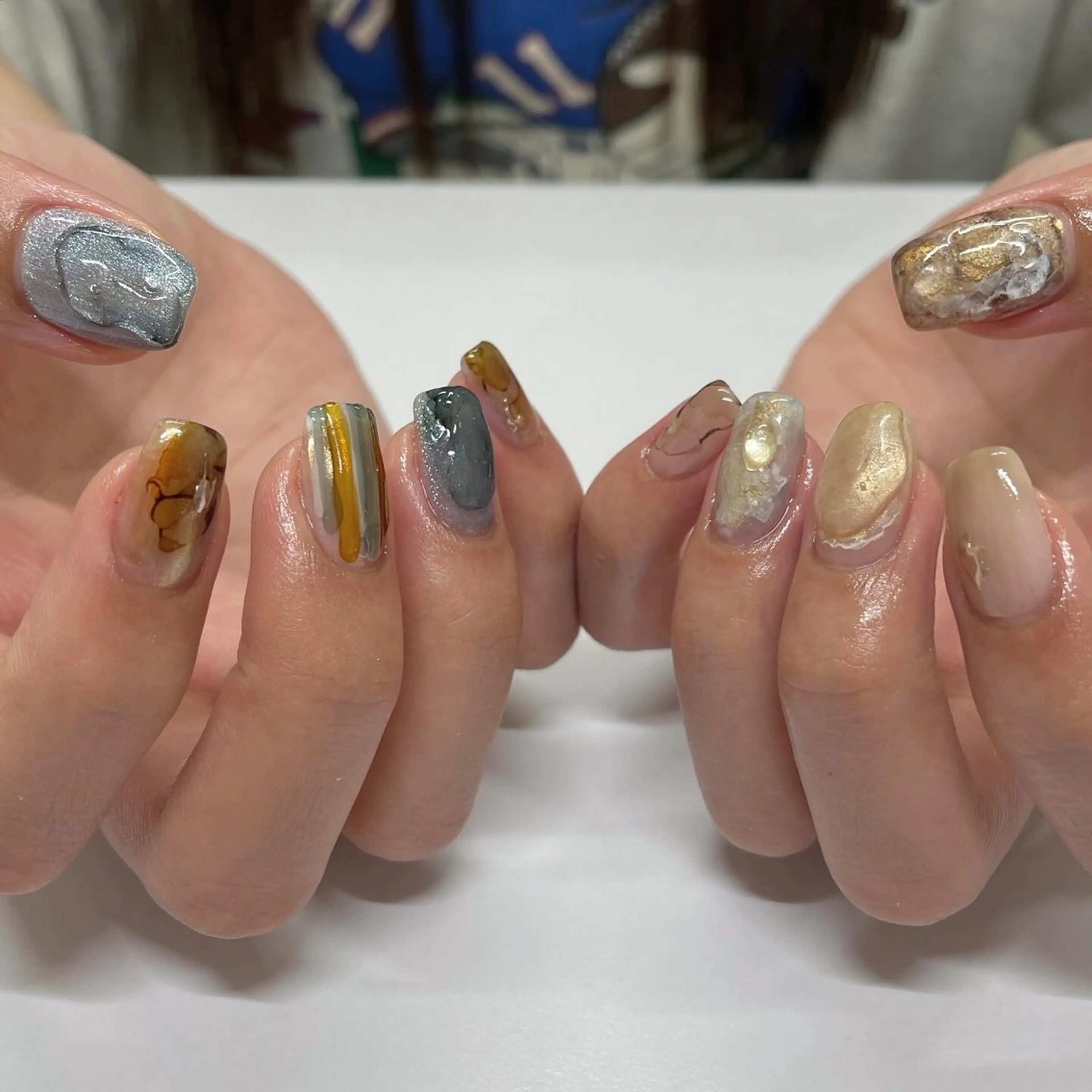 ネイル Dubhe  Nail所属・Dubhe Nail Risaのネイルデザイン