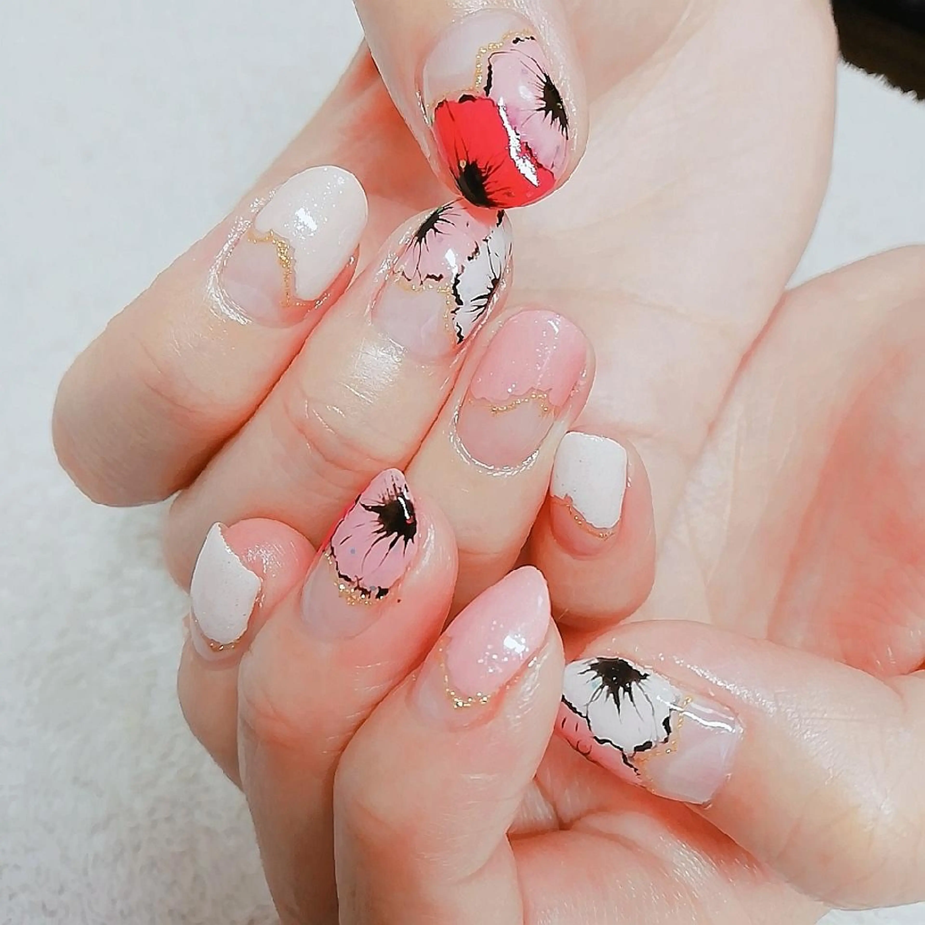 ネイル アートネイル ハンドネイル 柴崎 美幸のネイルデザイン