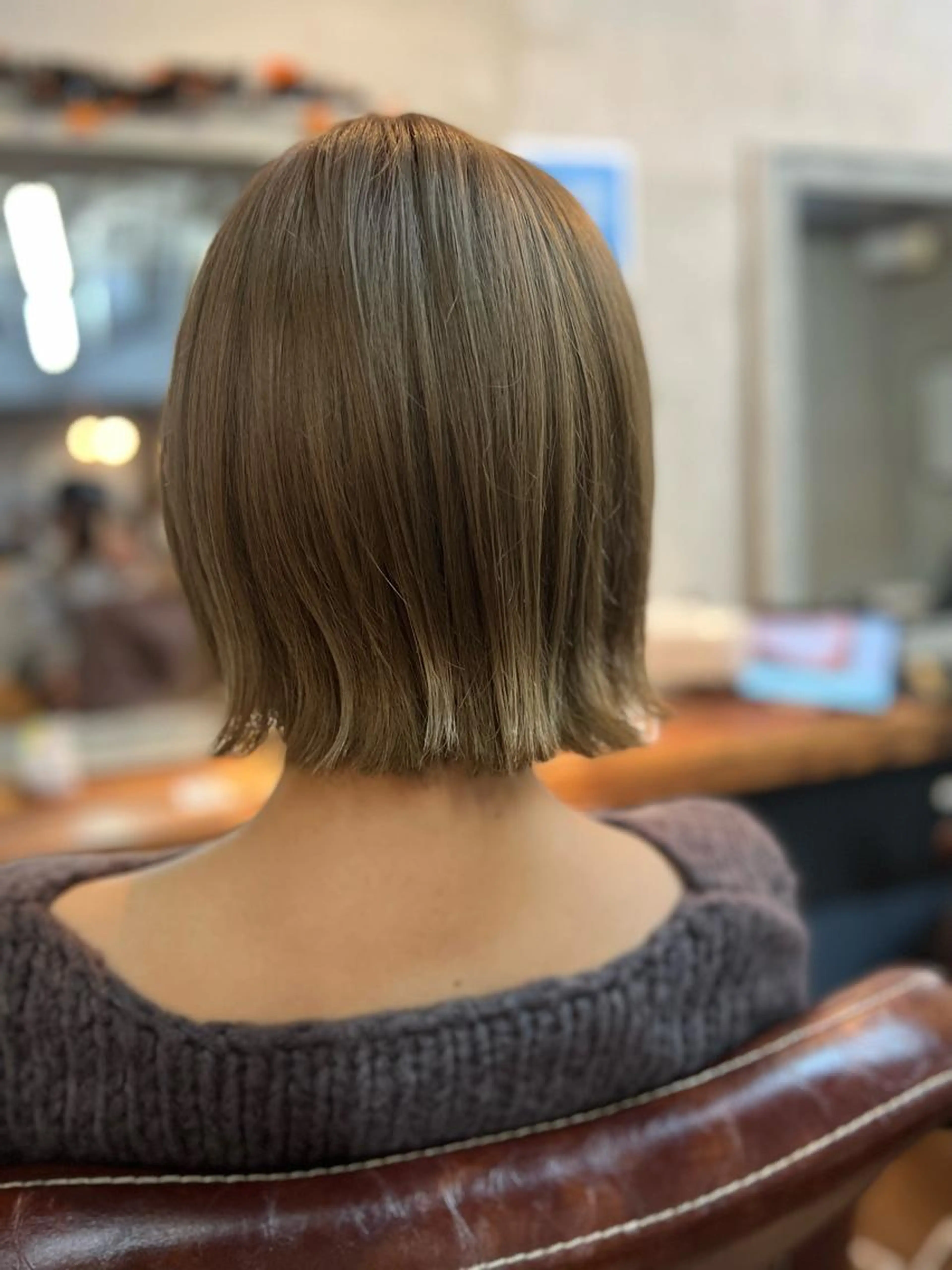 ケアカット＋ダブルカラー＋超音波トリートメントの写真