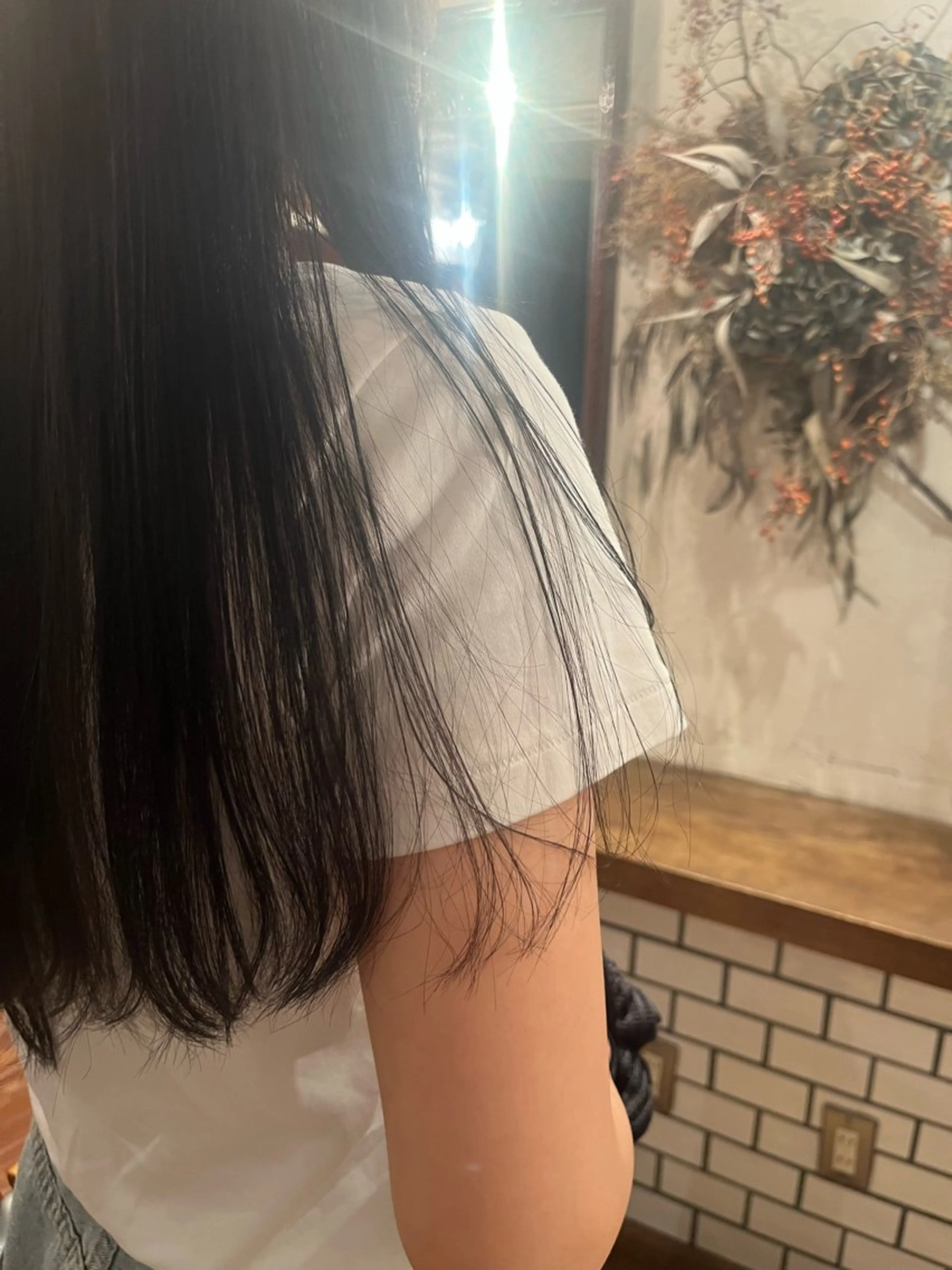 【土曜日限定メニュー🇰🇷】ツヤ感似合わせカラー（￥6000→￥2000）➕トリートメント✨の写真