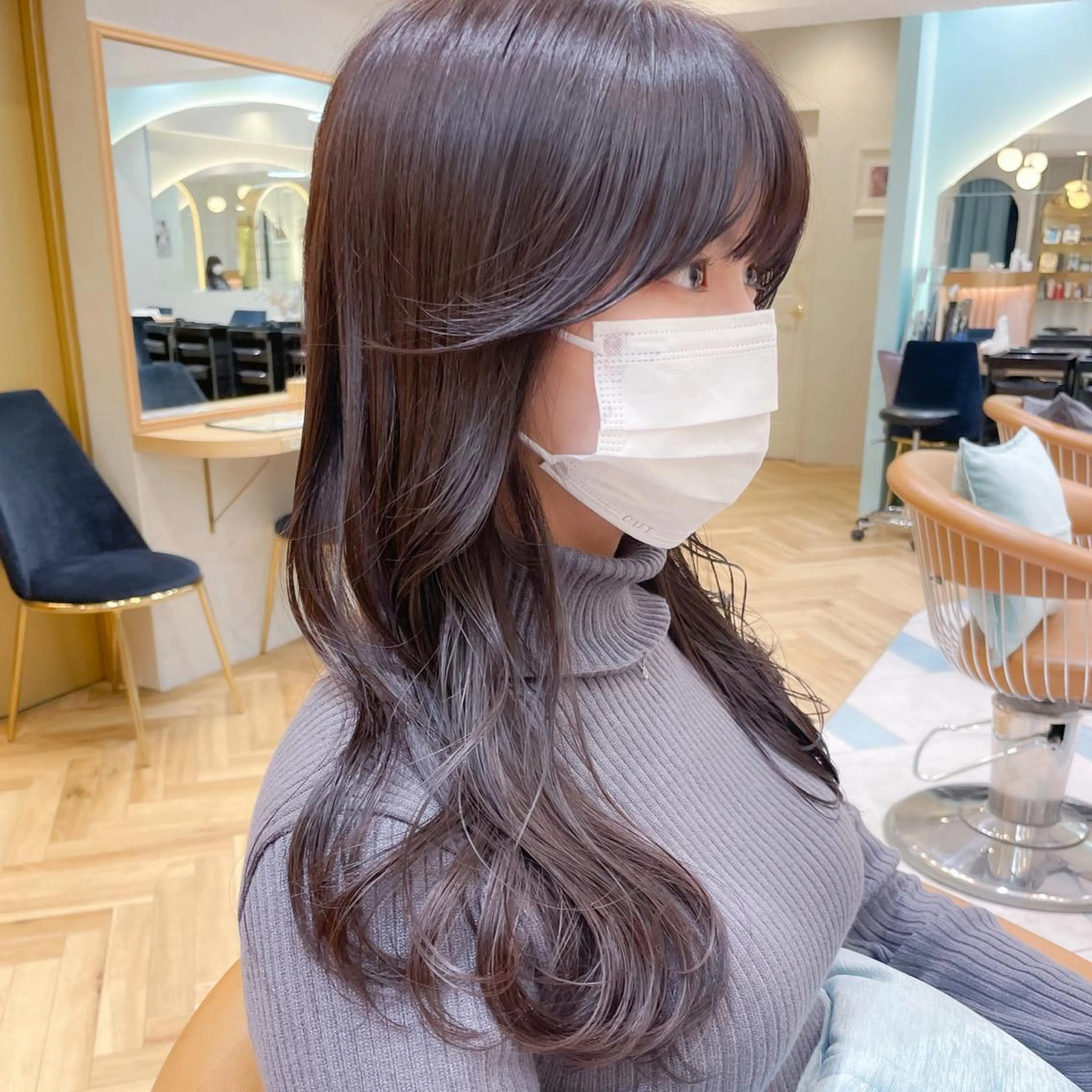 ロング 産休中2026.4月 復帰予定/野崎華代のヘアスタイル