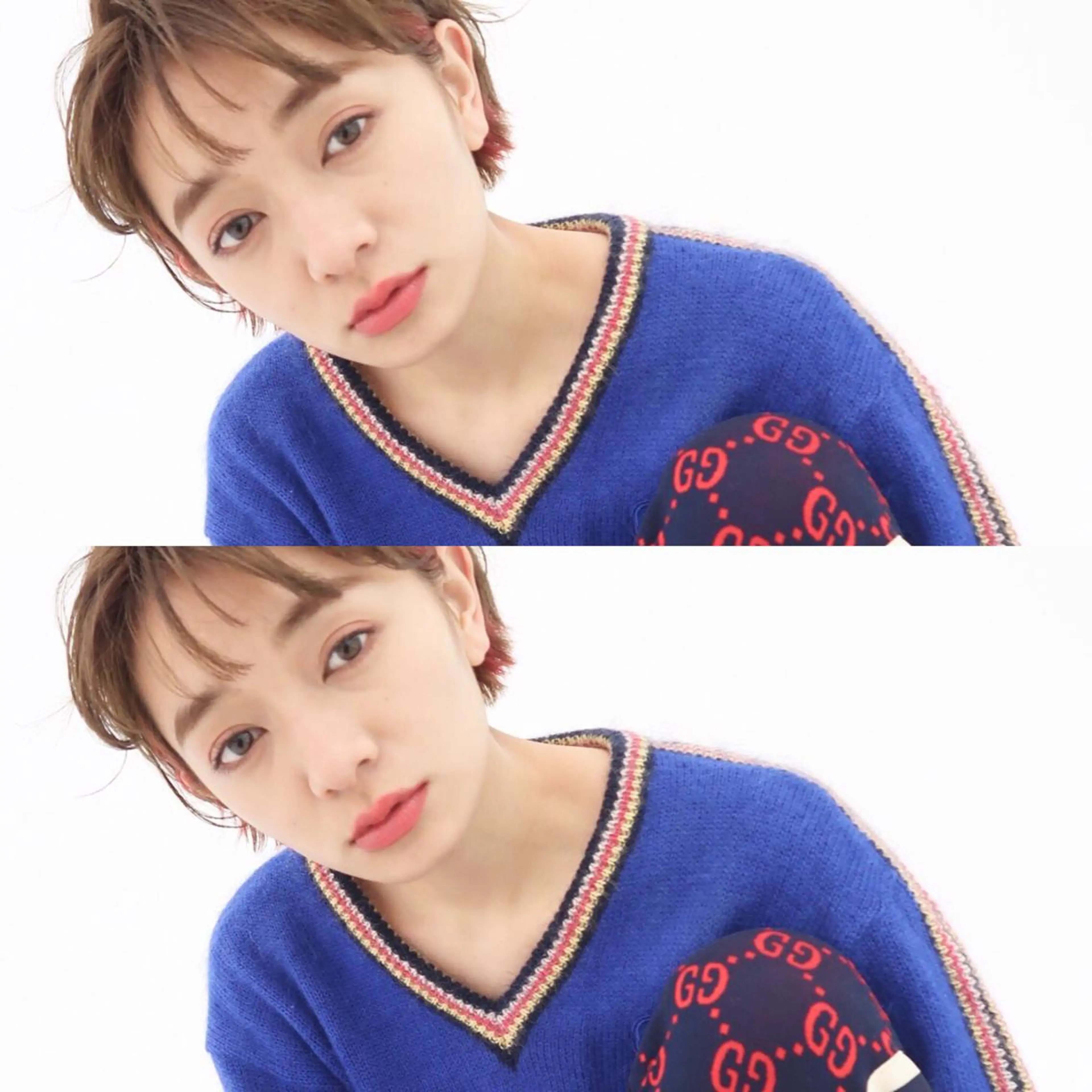 ショート カラー パーマ ショートヘア Memories水天宮前所属・花渕 俊彦のヘアスタイル