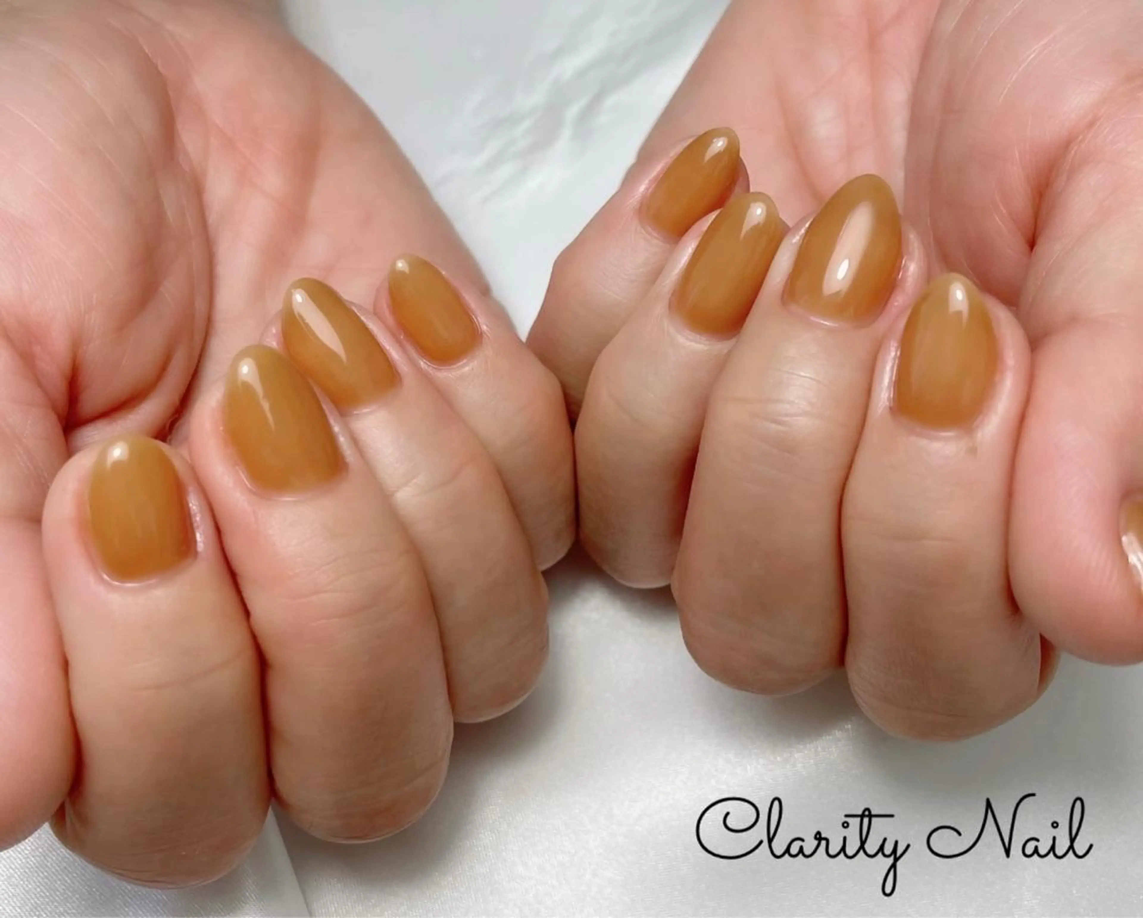 ネイル ワンカラーネイル ハンドネイル Clarity Nailのネイルデザイン