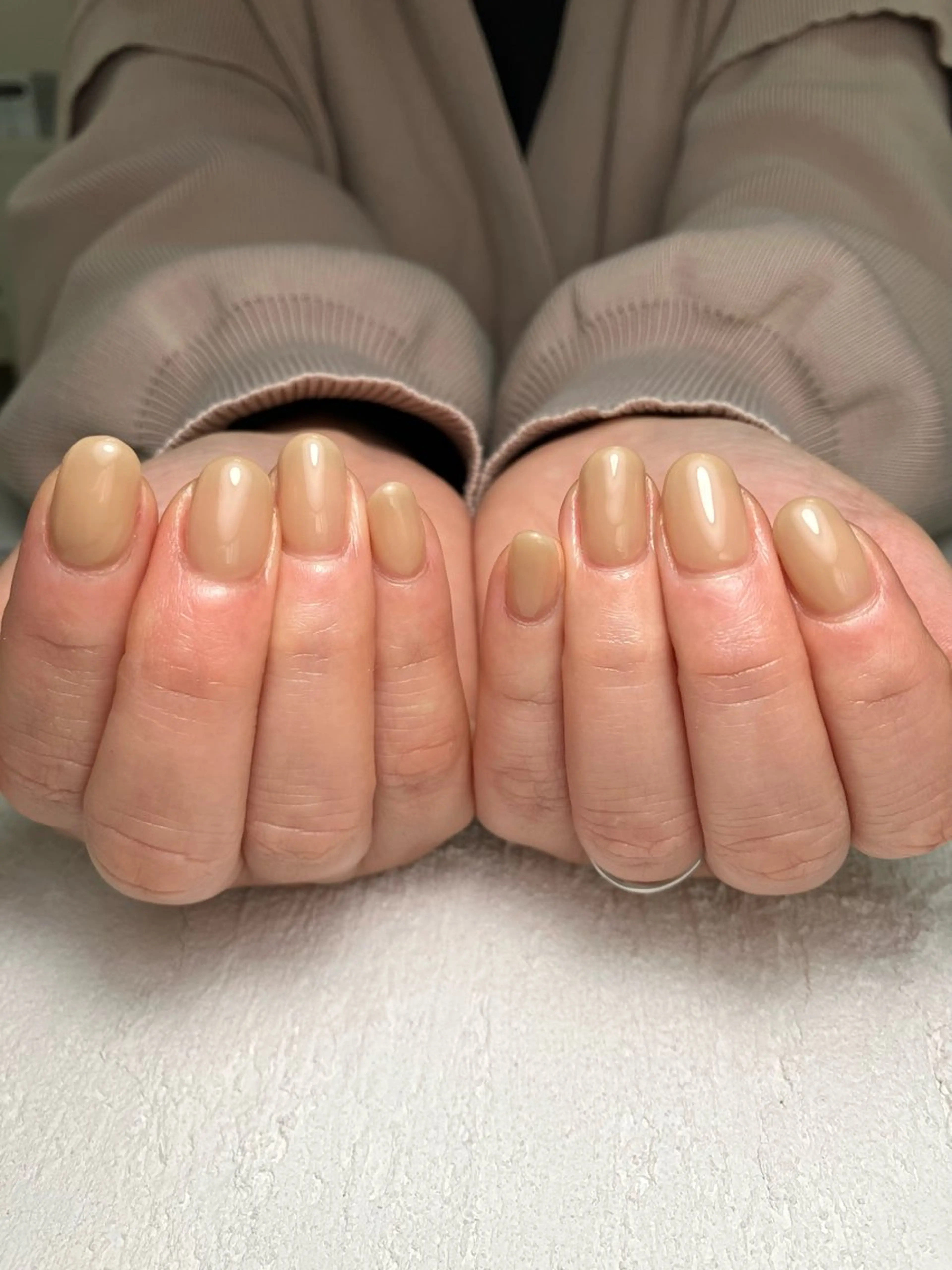 ネイル ワンカラーネイル nail salon Bloom所属・自宅サロンBloom 橋本のネイルデザイン