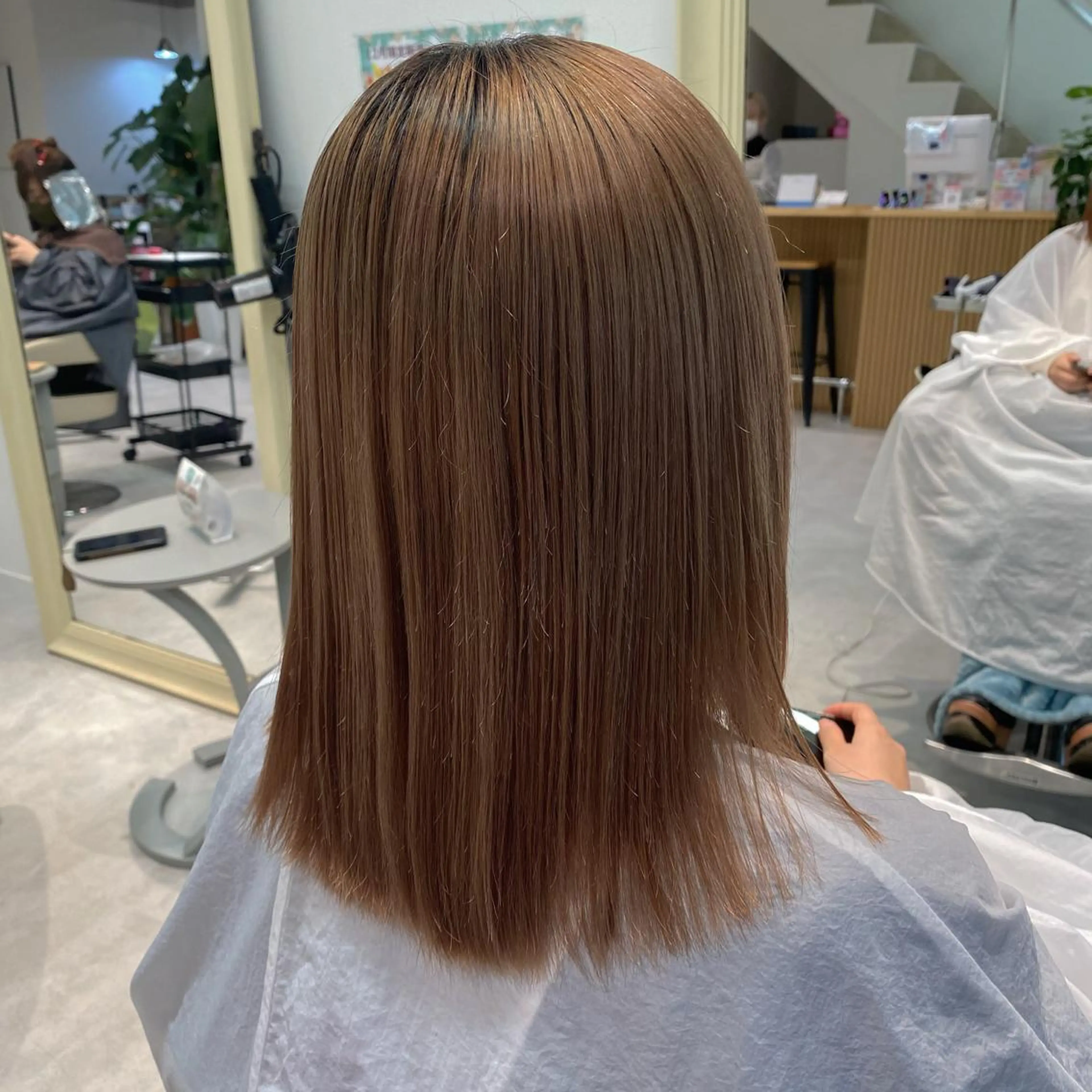 ミディアム トリートメント 透明感カラー/ボブ / MARIE🍇のヘアスタイル