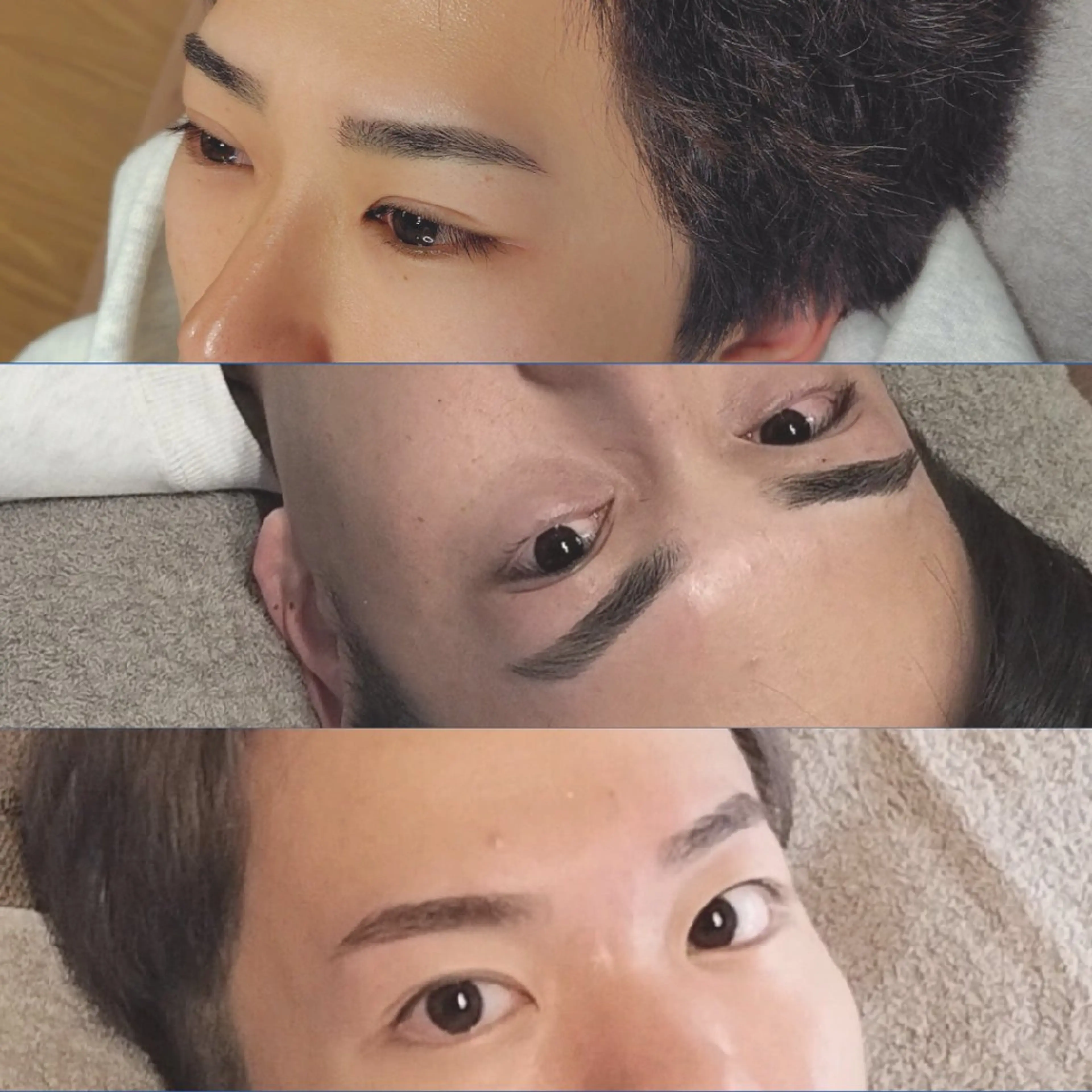 メンズ アイブロウ メンズパーマ メンズアイブロウ 眉毛ワックス脱毛 メンズ脱毛専門店Oceans所属・メンズ眉毛・脱毛専門 Oceansの眉毛・アイブロウイメージ