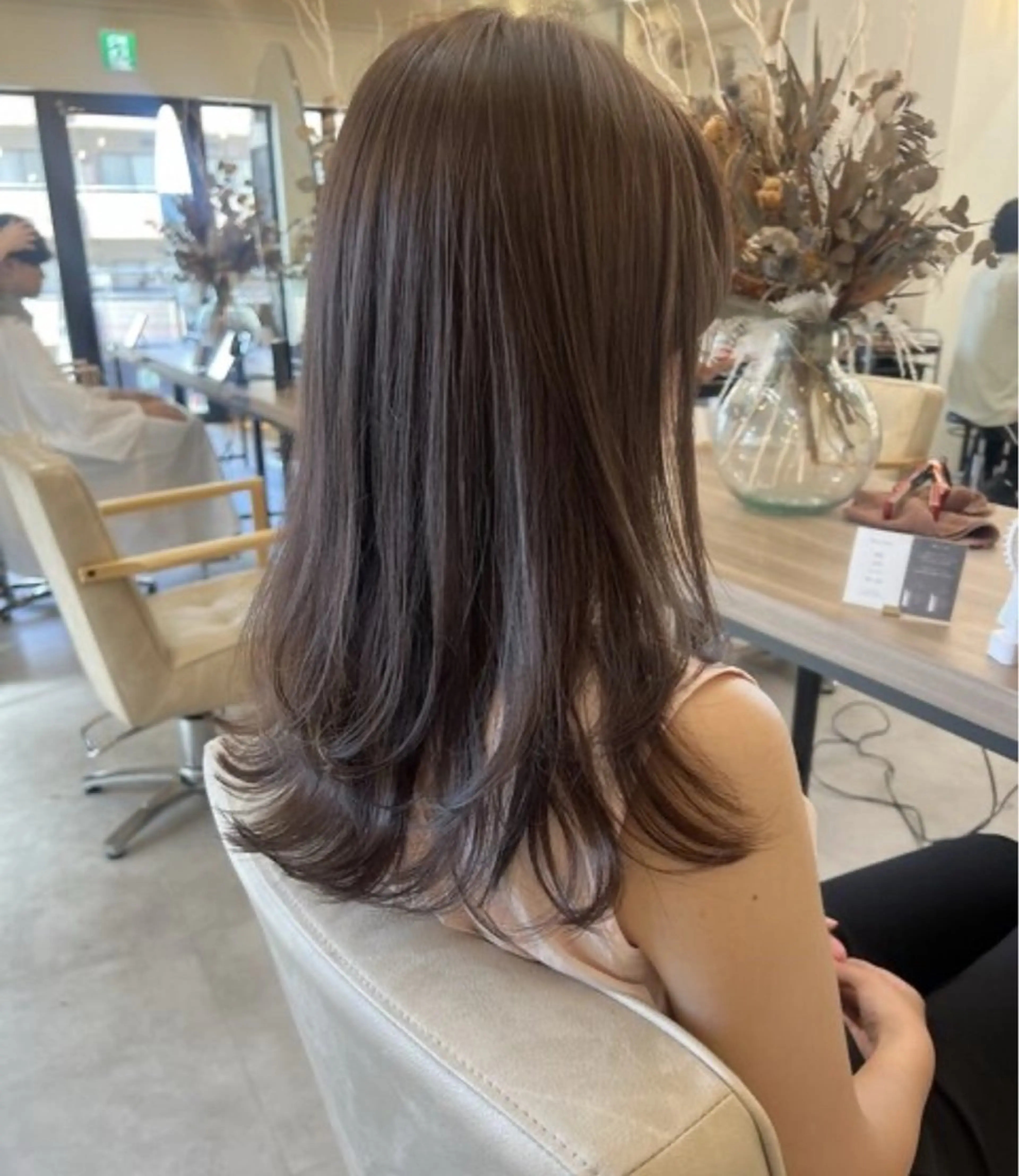 ロング カラー 暗髪/艶カラー /yaekaのヘアスタイル