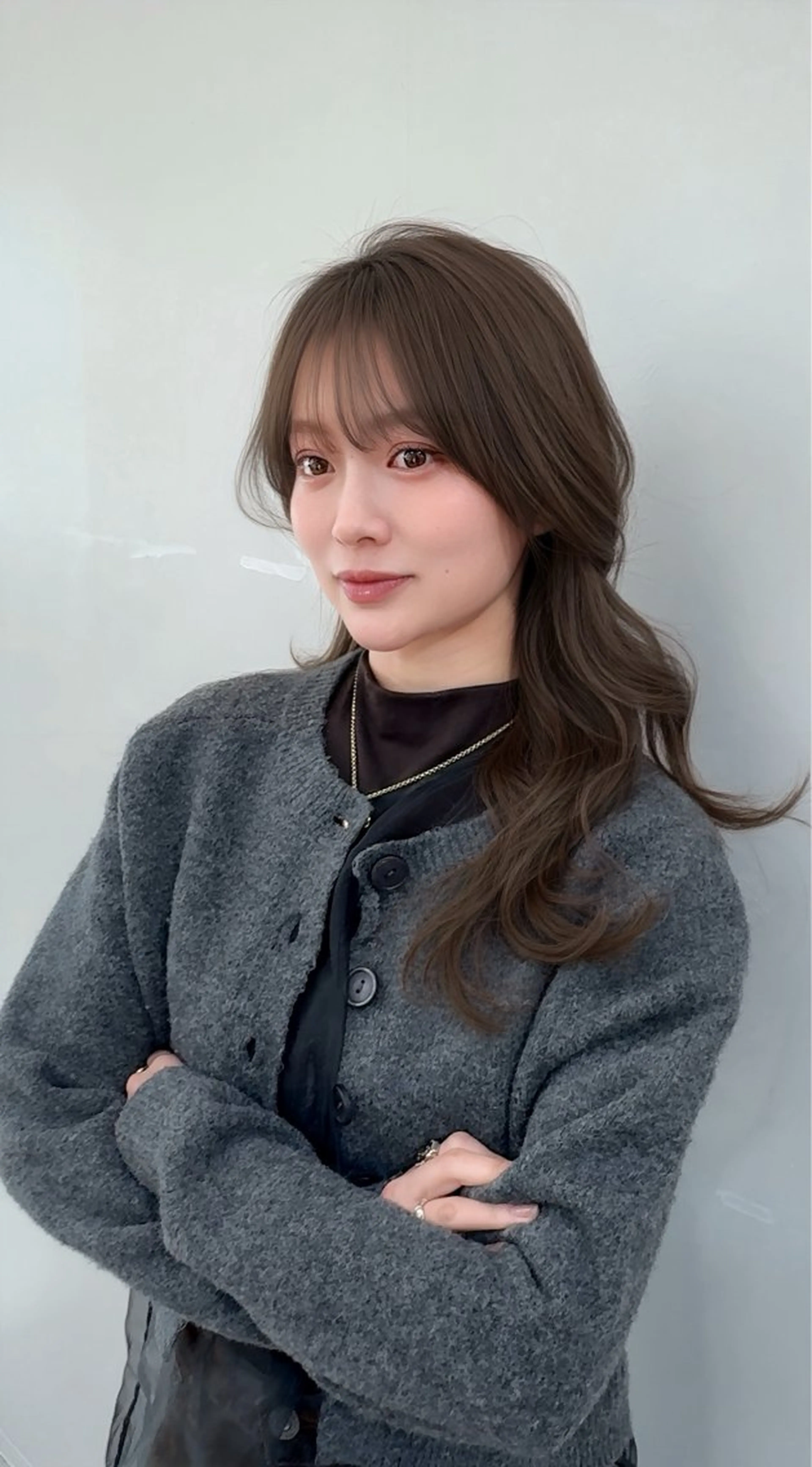 ロング カラー COALL nex the salon所属・Riria✨ 透明感カラーのヘアスタイル