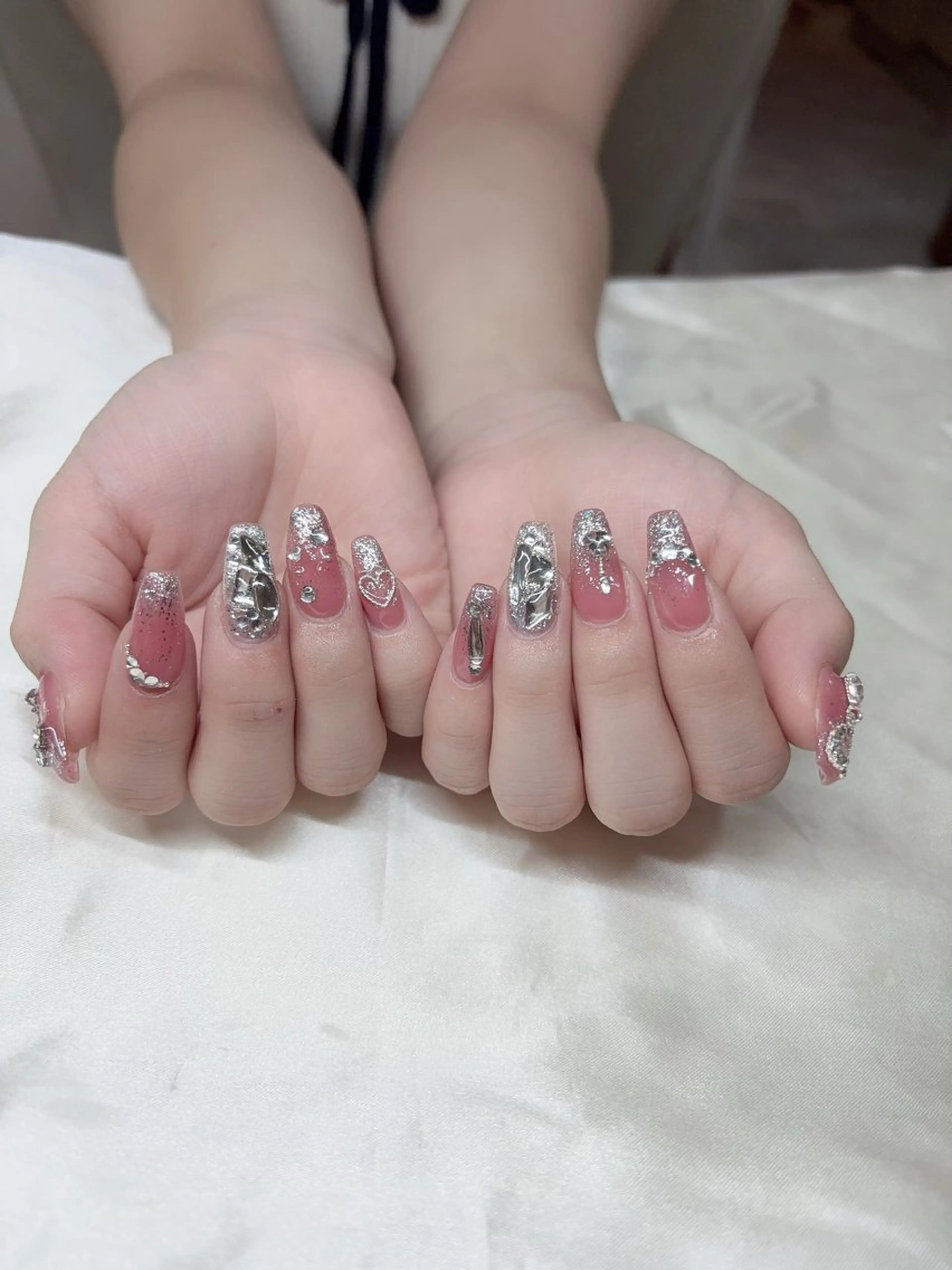 ネイル 韓国ネイル 持ち込み ニュアンスネイル ネイルチップ ハンドネイル TABI ANA.CHUOのネイルデザイン