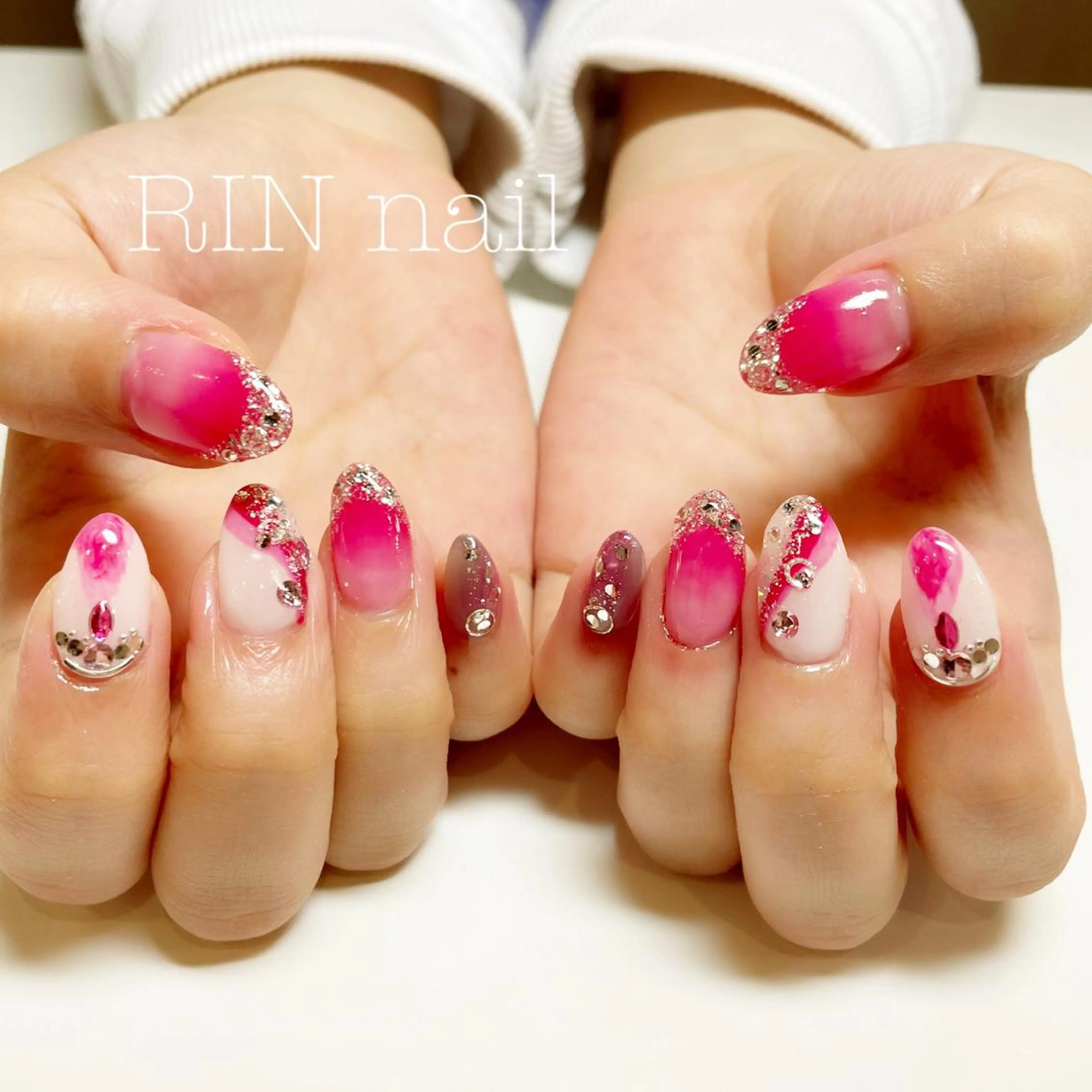 ネイル ハンドネイル ハンドケア RIN HOMEnailのネイルデザイン