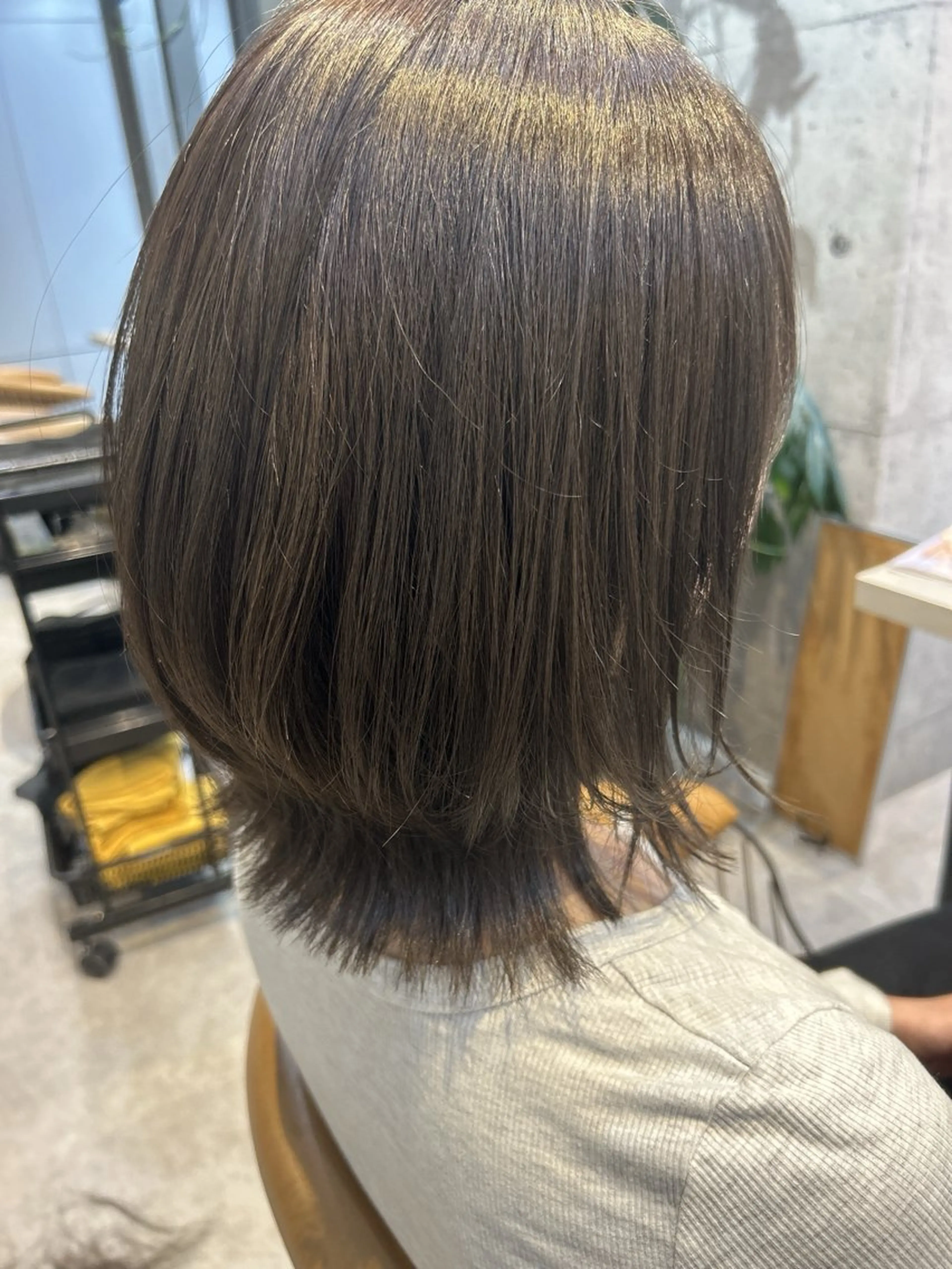 ミディアム カット ヘアカラー 🫧艶感カラー /Ruu🫧のヘアスタイル