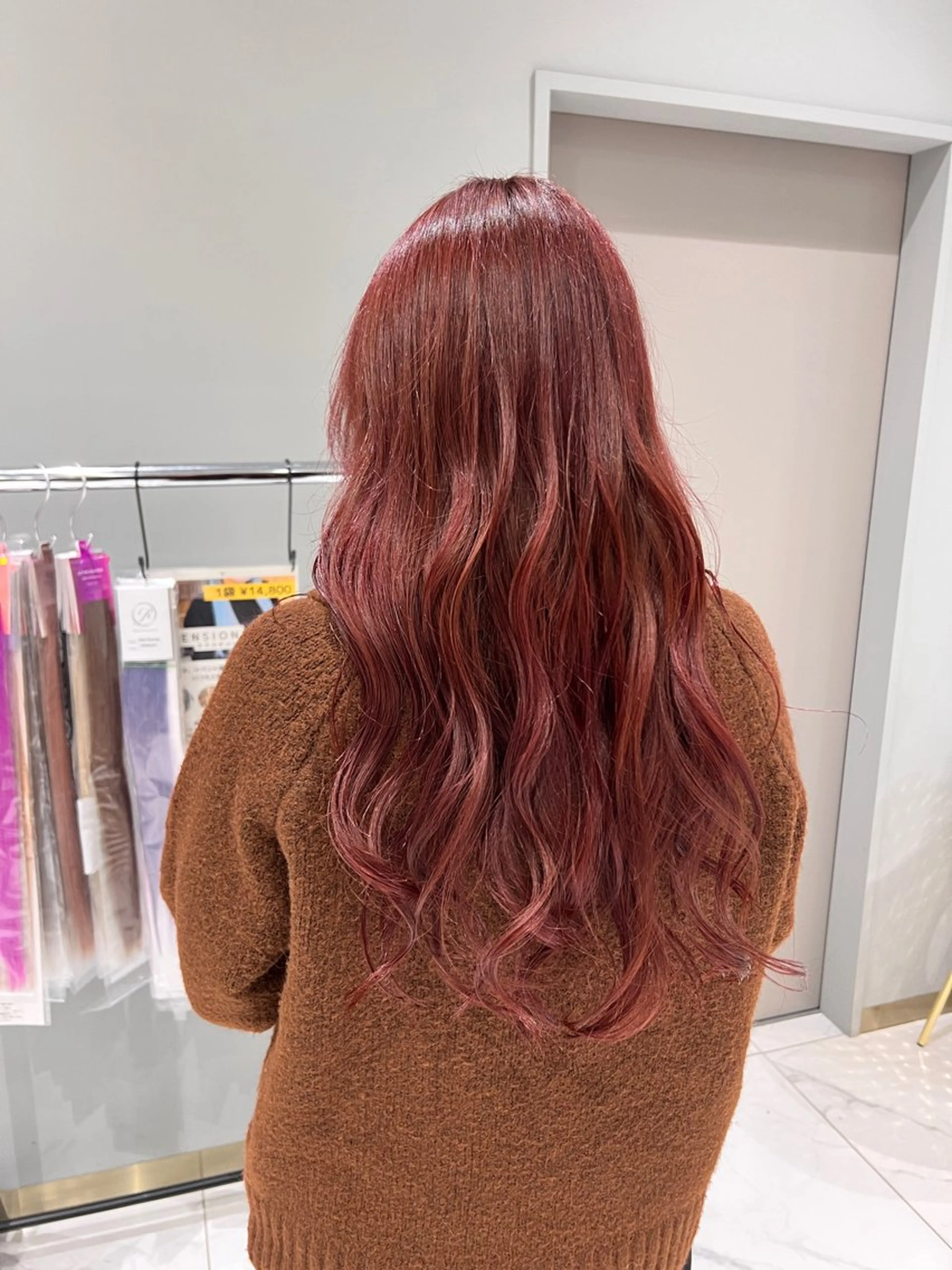 ロング カラー 志田 ほん/ インナーカラーのヘアスタイル