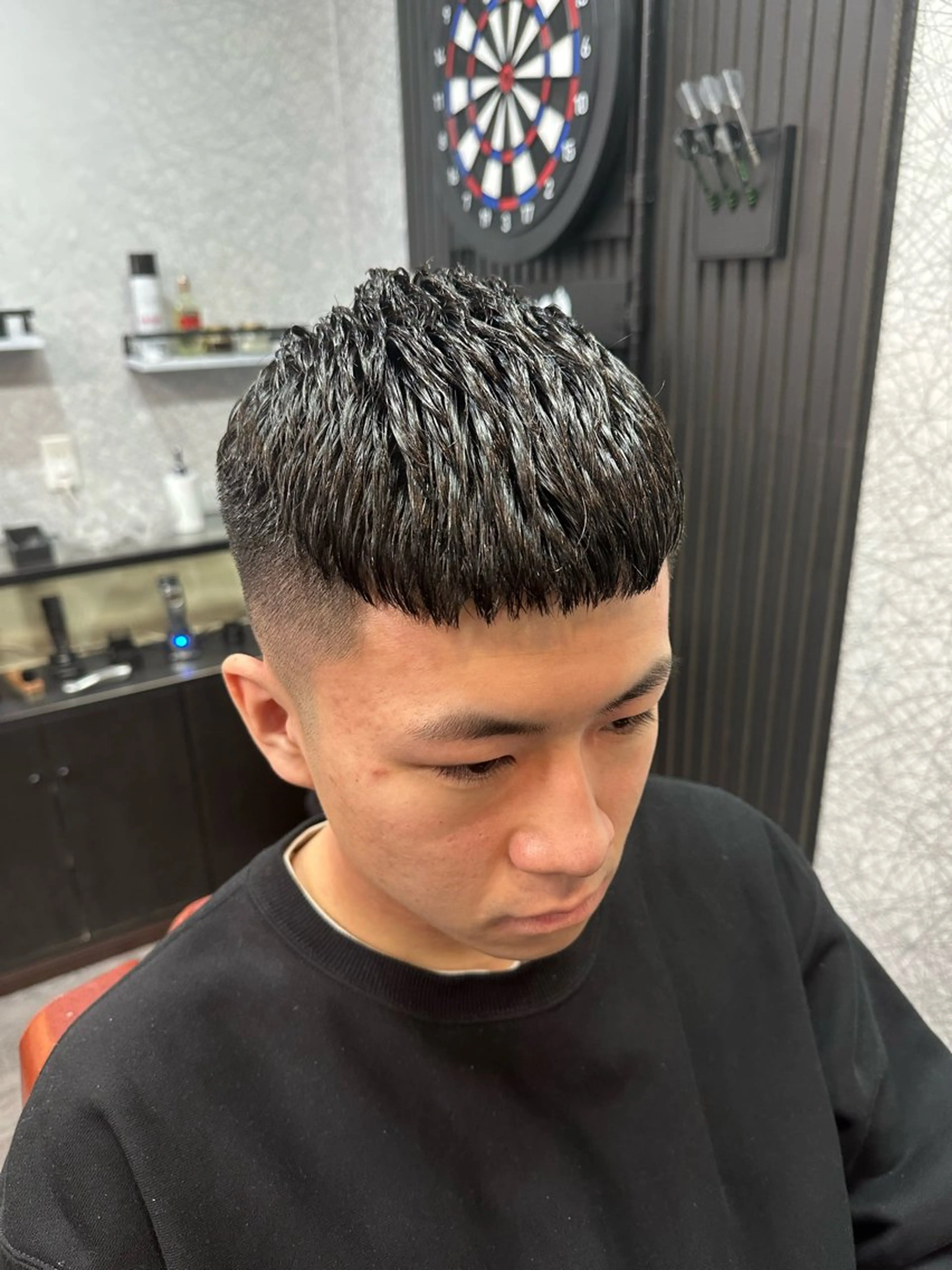 ショート 田島 颯人のヘアスタイル