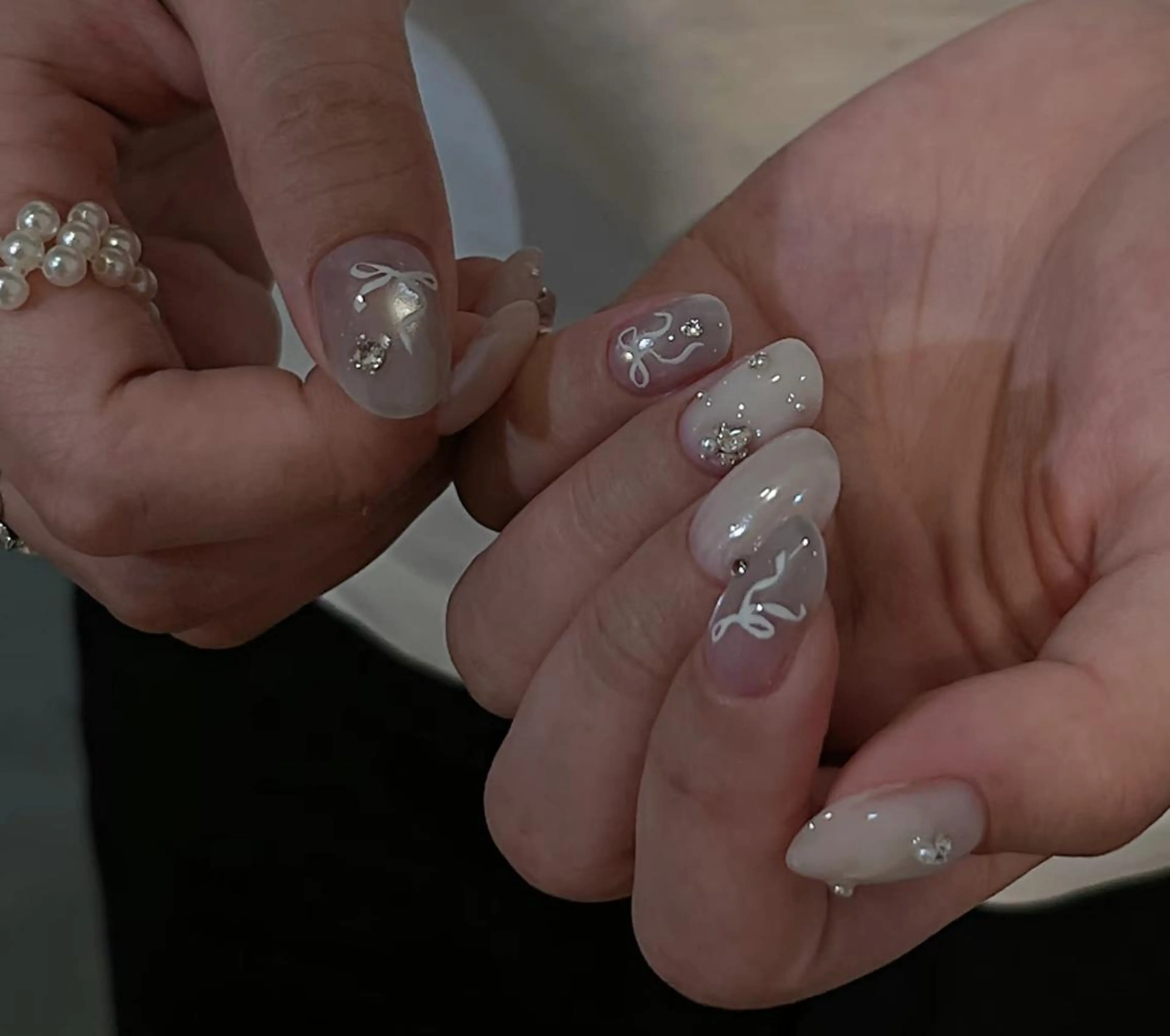 ネイル ハンドネイル ハンドケア 🍑 momo_nailのネイルデザイン