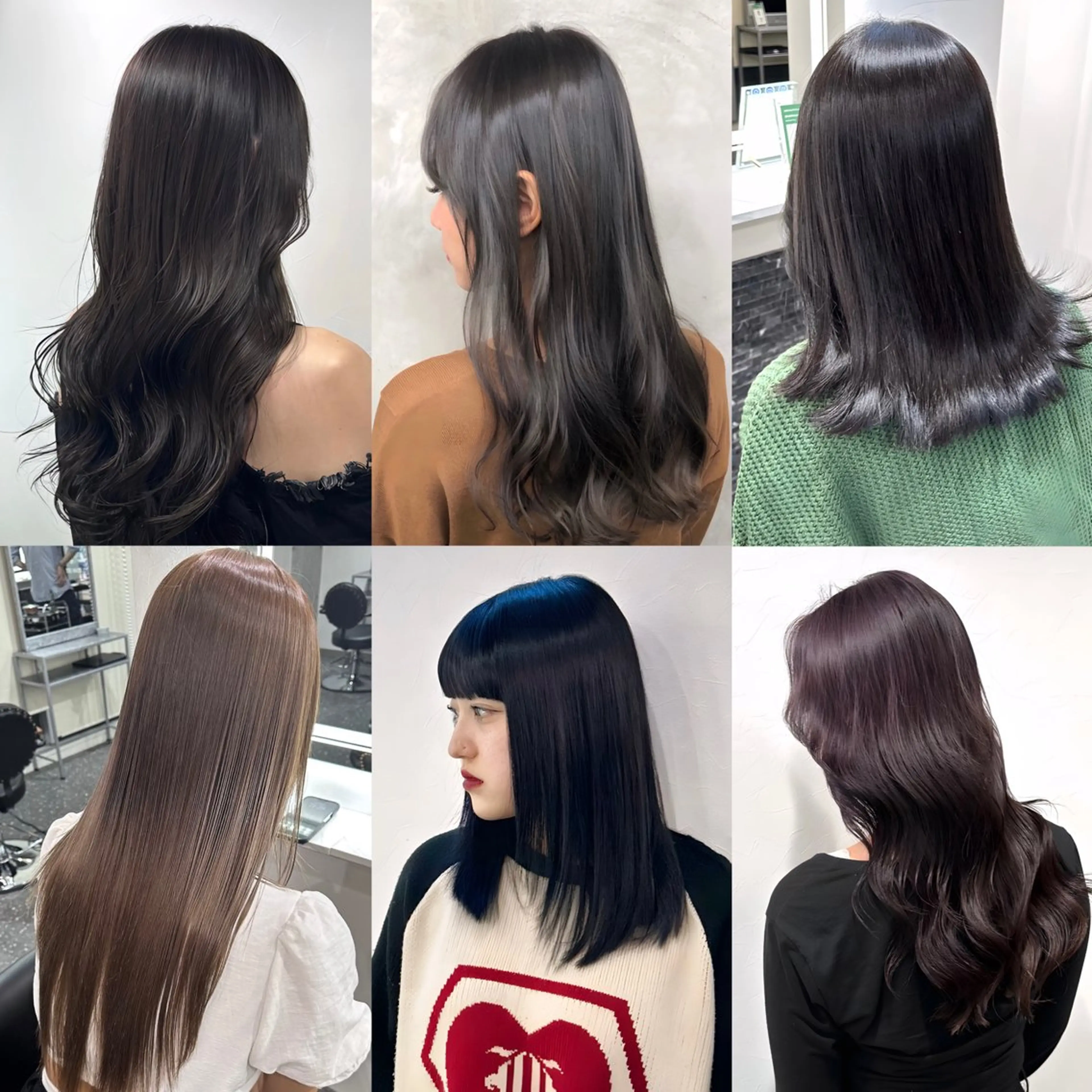 ロング カラー 透明感カラー❄️要 半個室×マンツーマンのヘアスタイル