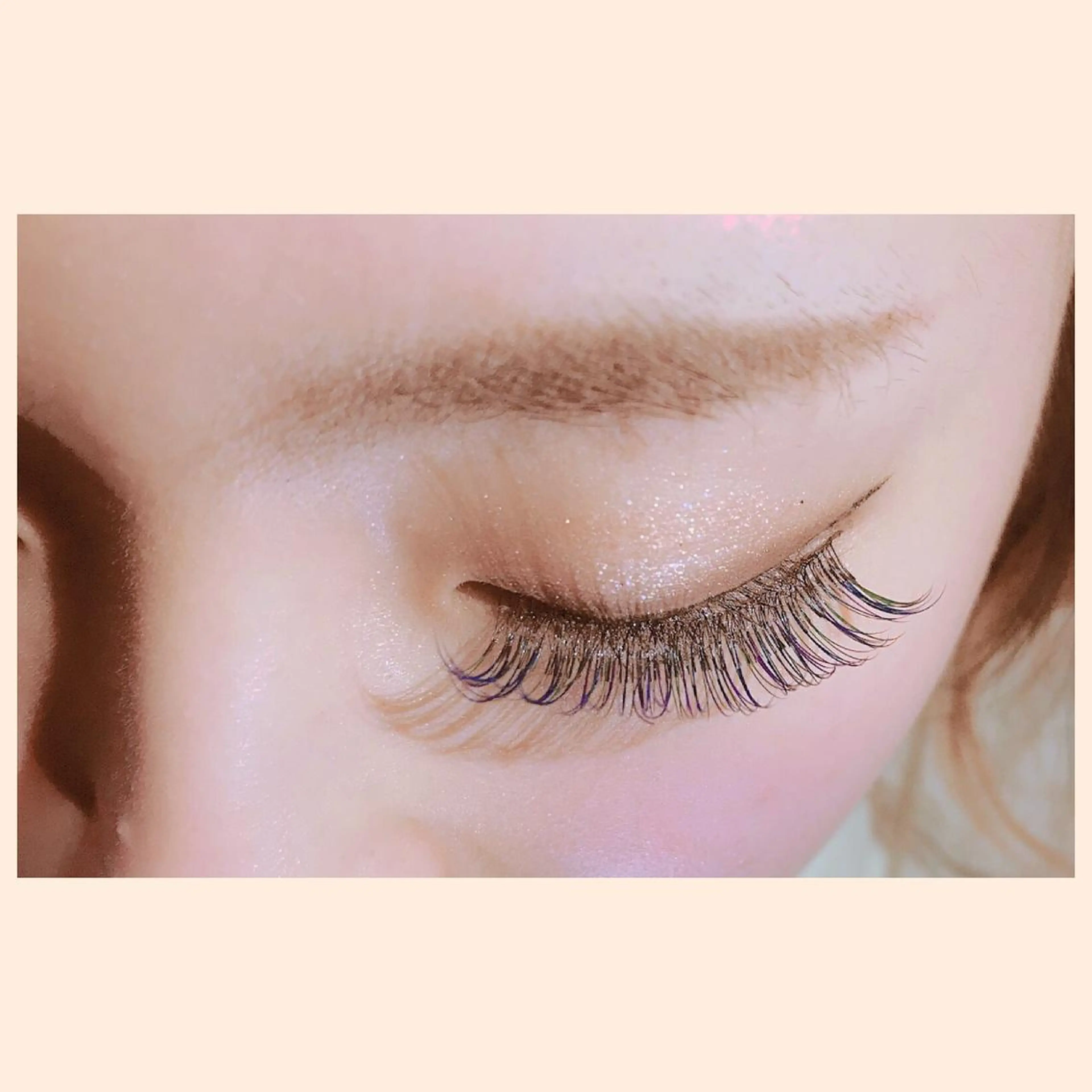 マツエク・マツパ カラーマツエク PRIME F.SALON  RIPPLE HAIR所属・せきぐち しょうこのマツエク・マツパデザイン