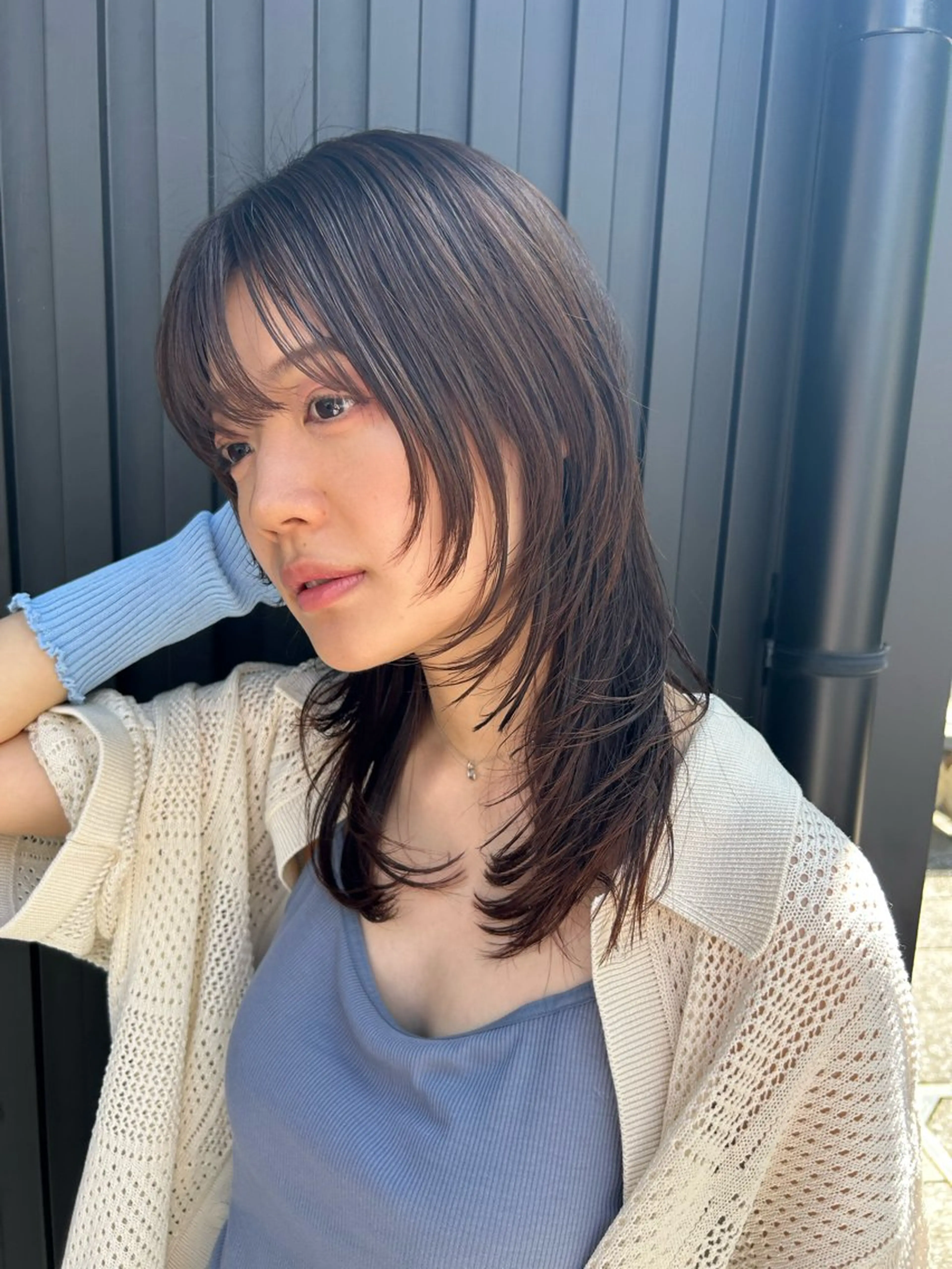 セミロング 宮城 汐里のヘアスタイル